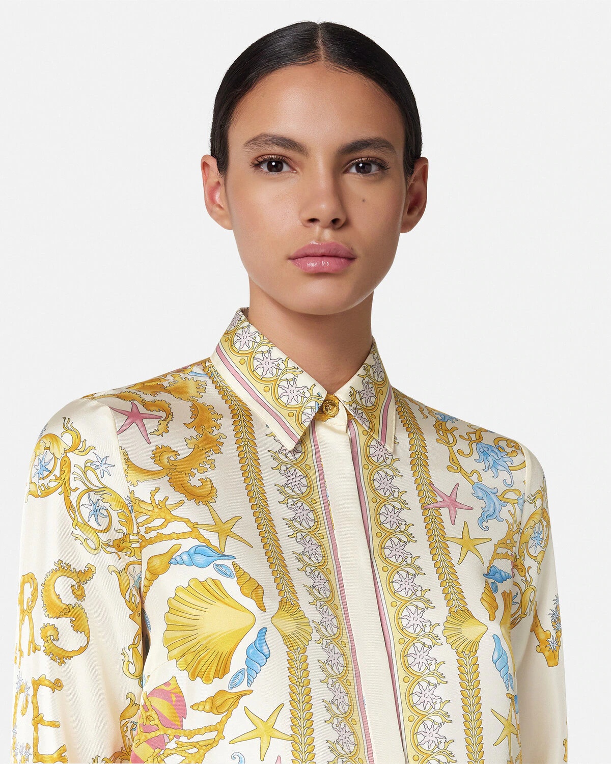 Underwater Barocco Silk Shirt - 3