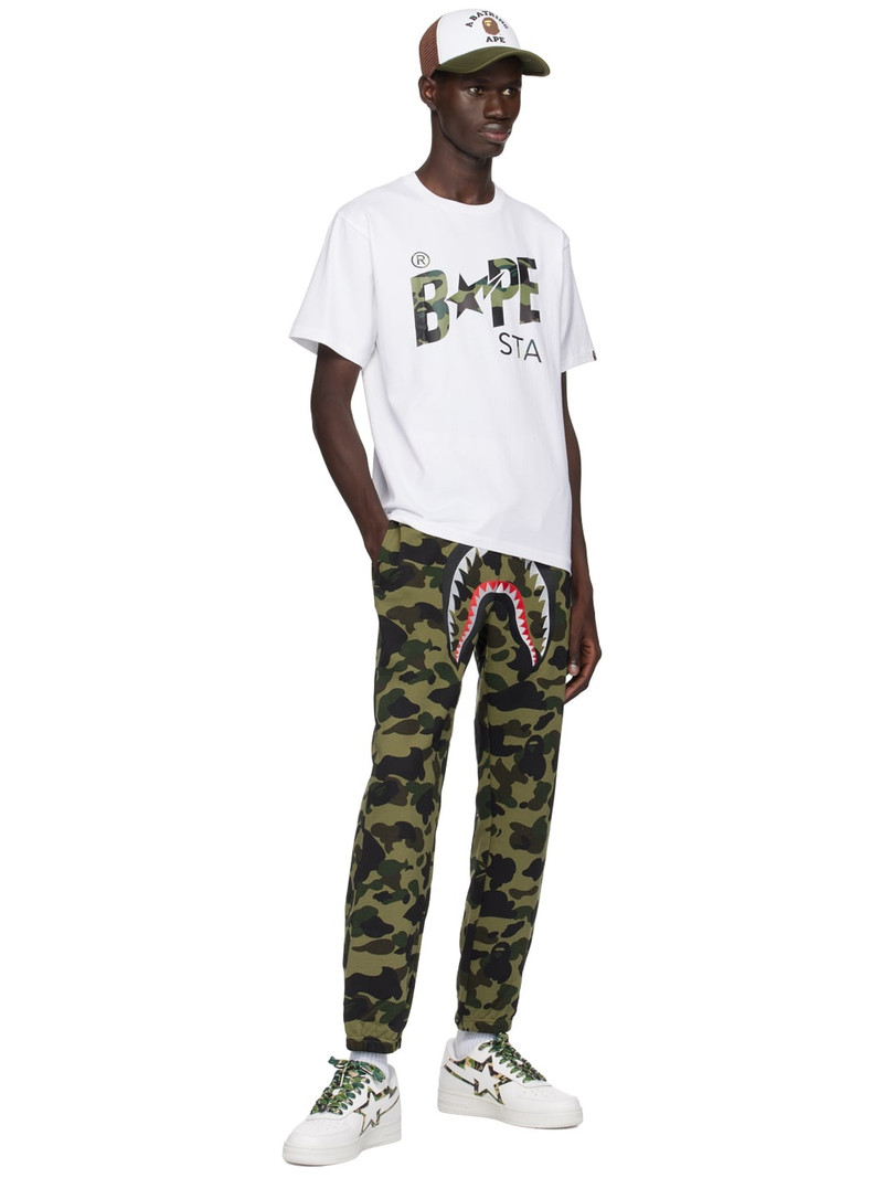 A BATHING APE® White 1st Camo Bape Sta T-shirt outlook