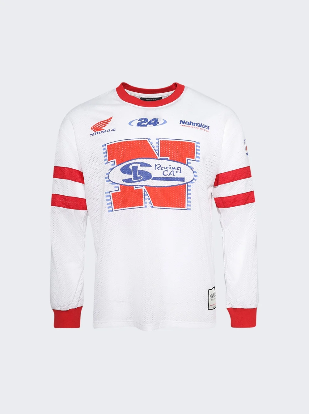 Racing Mesh Jersey White - 1