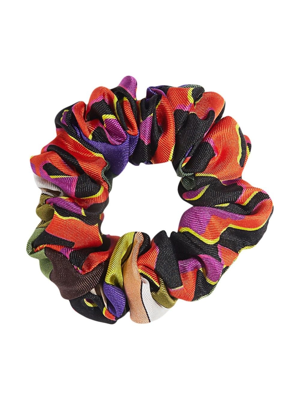 wave-print scrunchie - 1