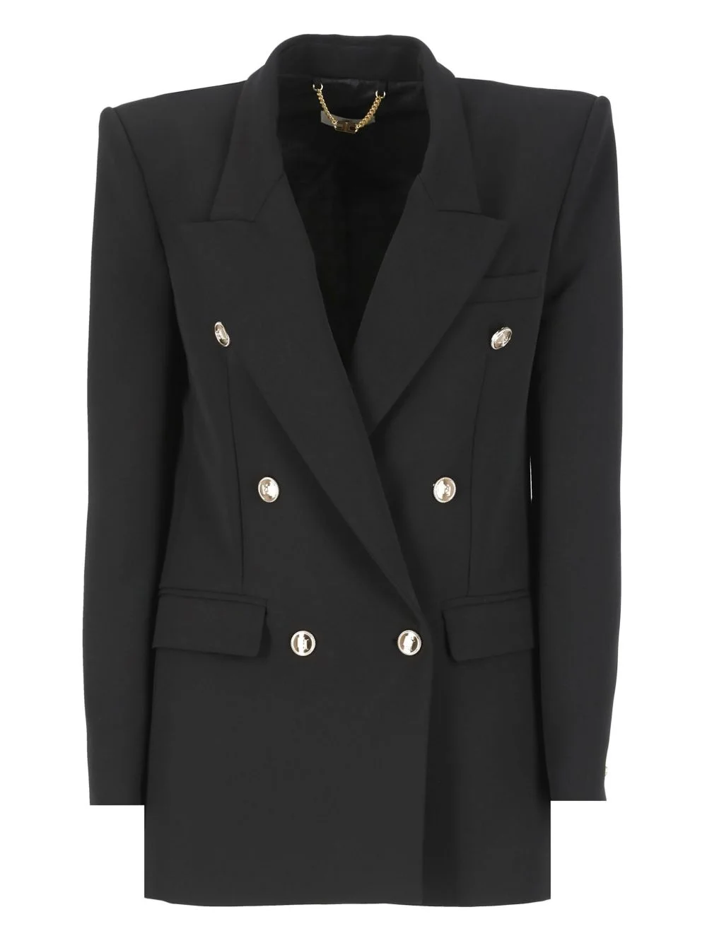 crepe blazer - 1