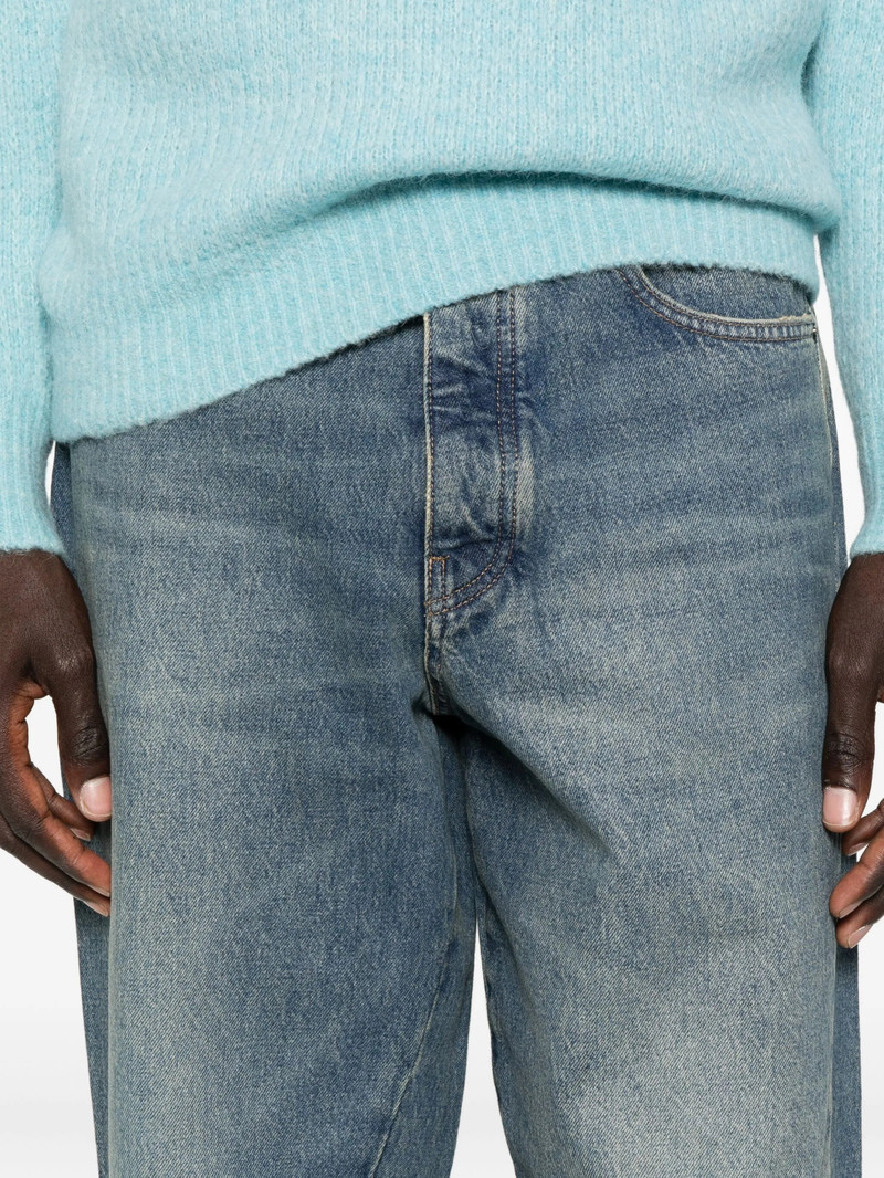 Sunflower Wide-leg Twisted Jeans 4