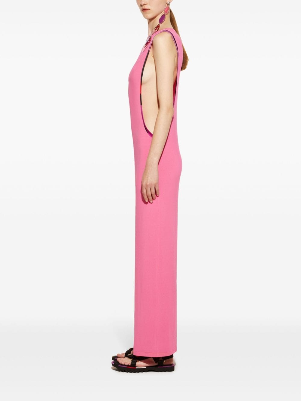 Marmo-print maxi dress - 3