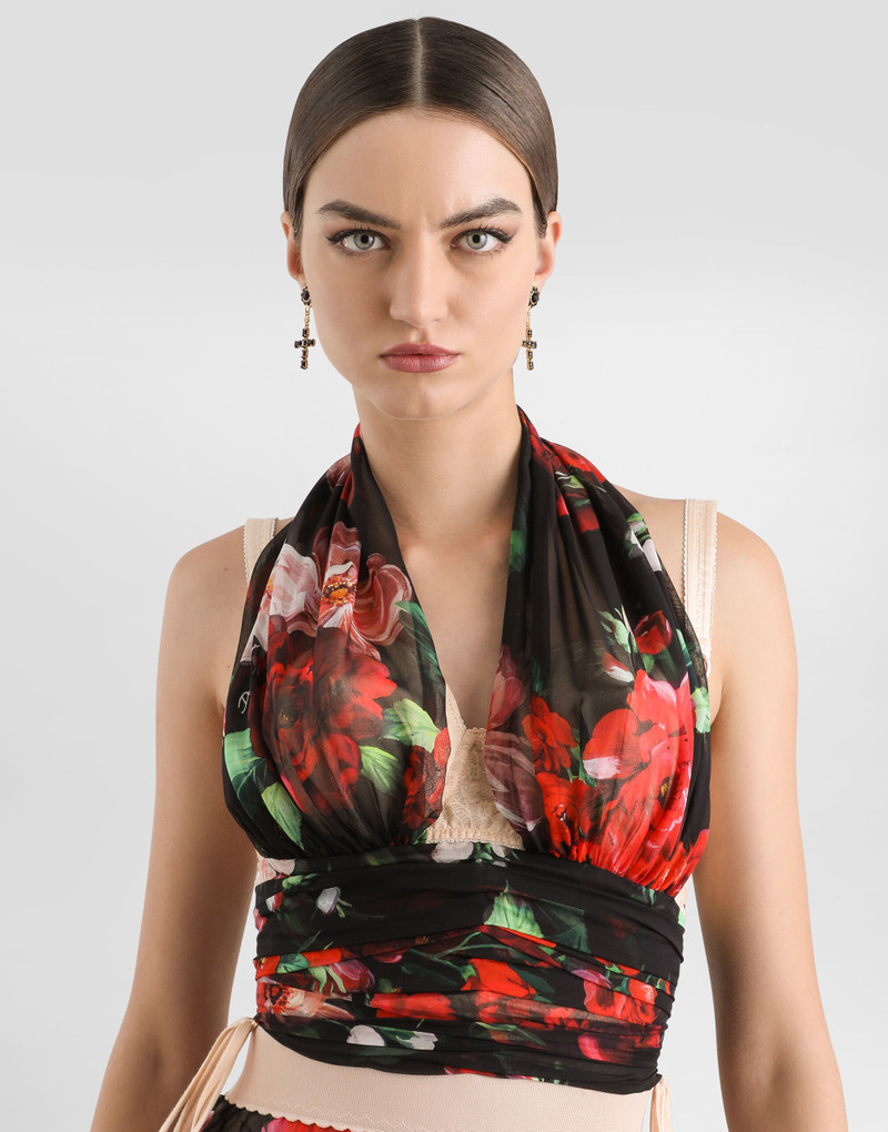 Dolce & Gabbana Drop earrings with crosses outlook