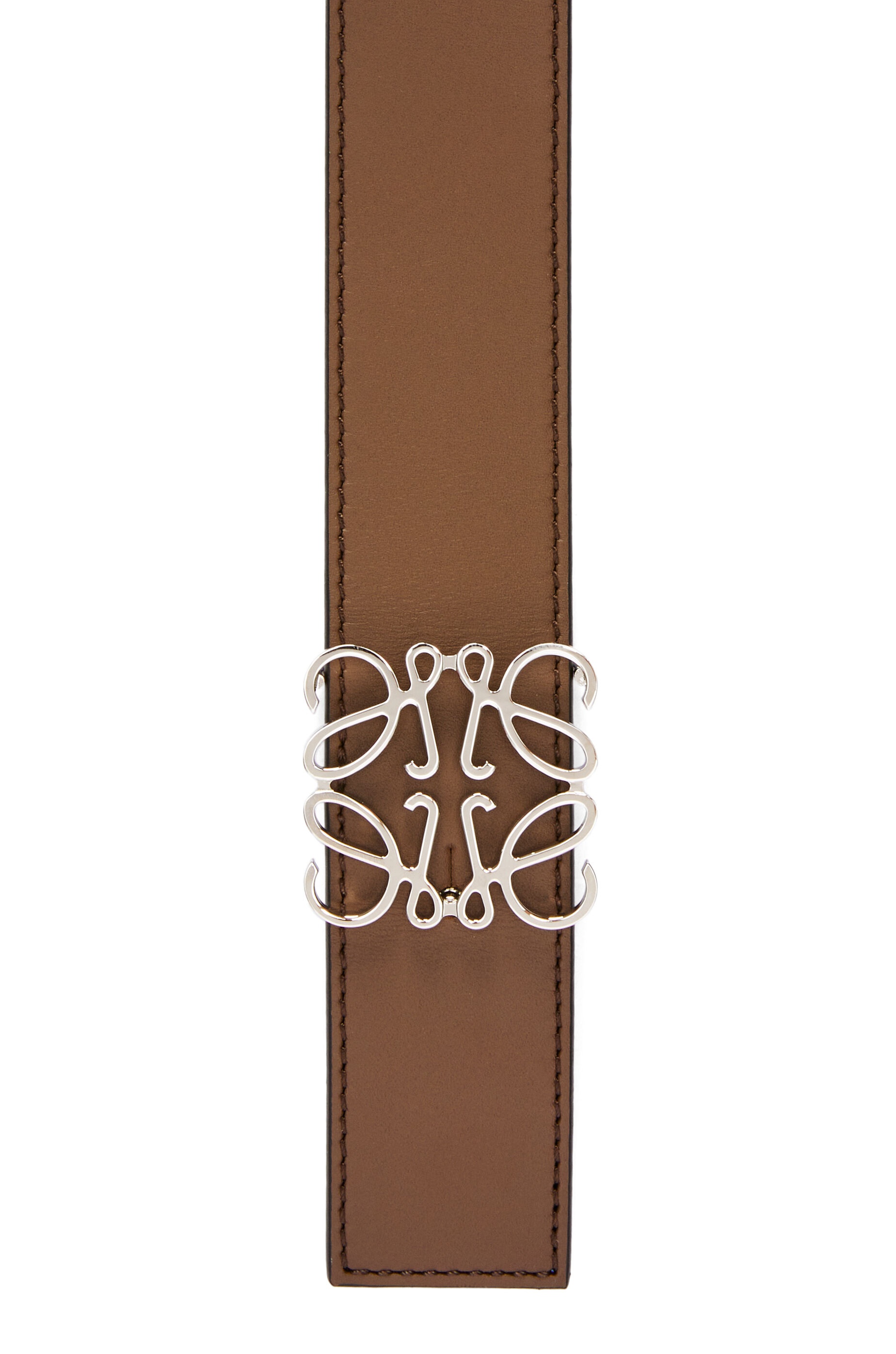 Reversible Anagram belt in smooth calfskin - 4