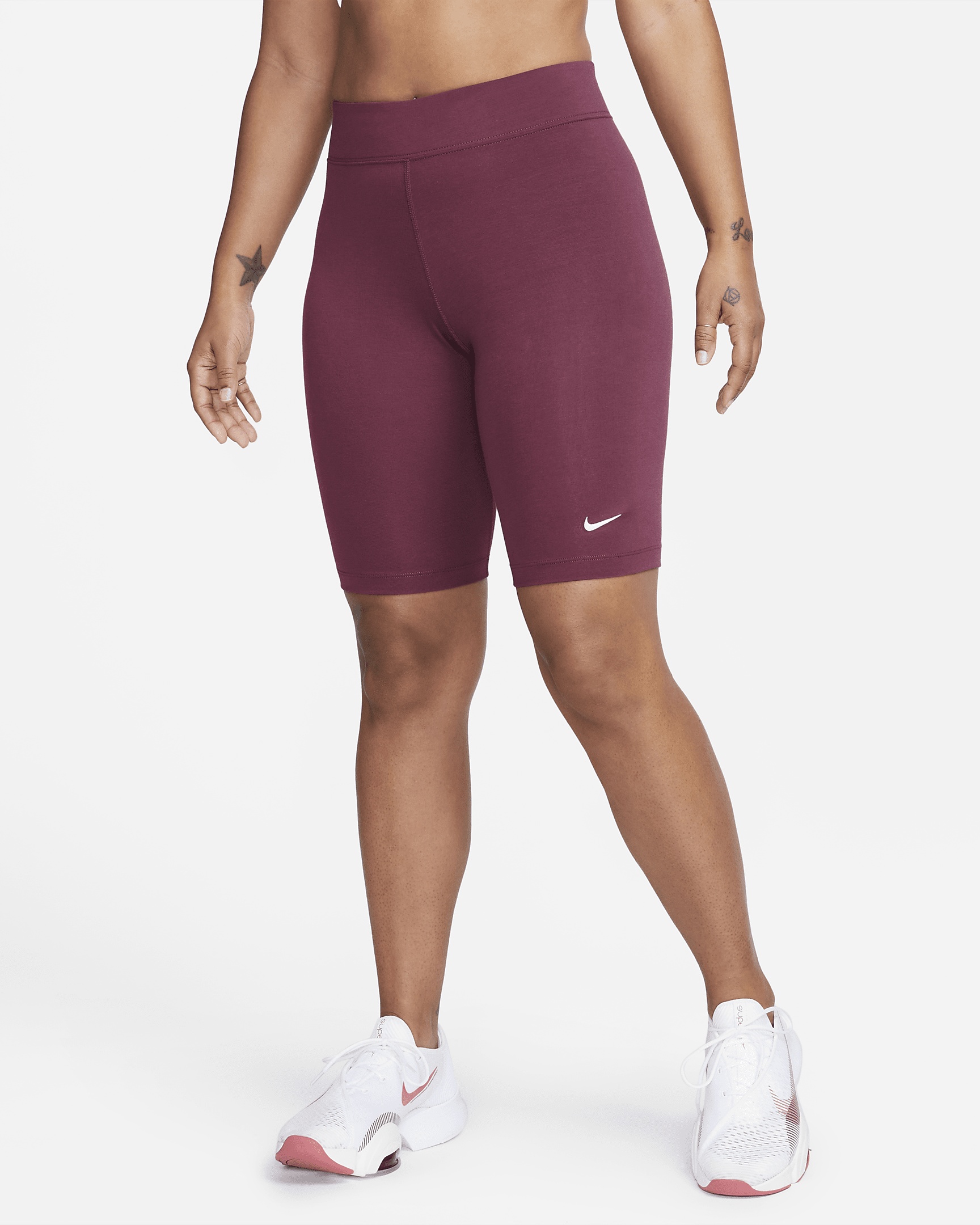 Nike Sportswear Essential Women's Mid-Rise 10" Biker Shorts - 1