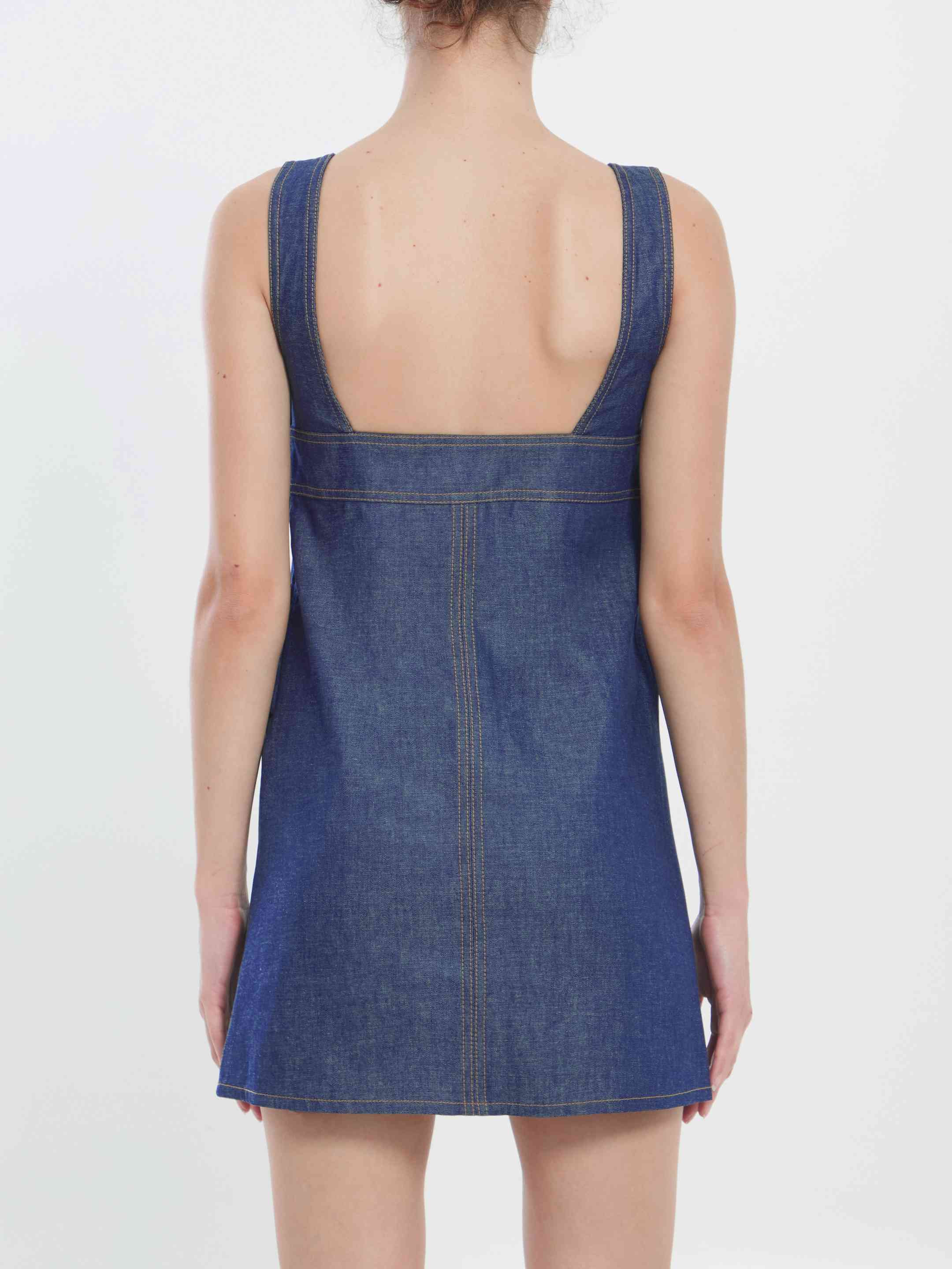 Celine Women Triomphe Mini Dress - 4