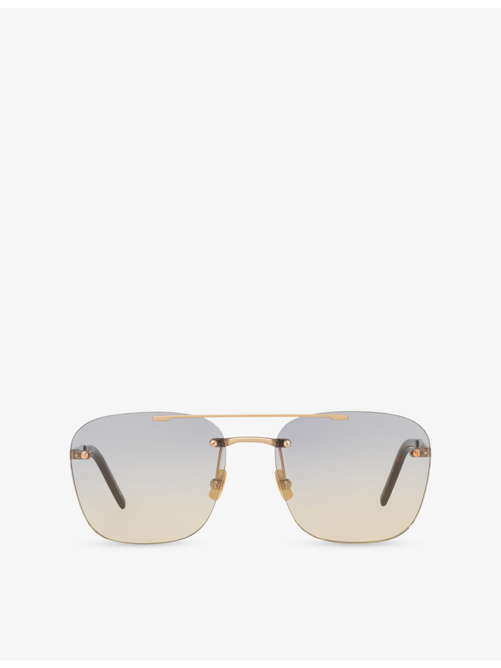 SL 309 Square-Frame Metal Sunglasses - 1