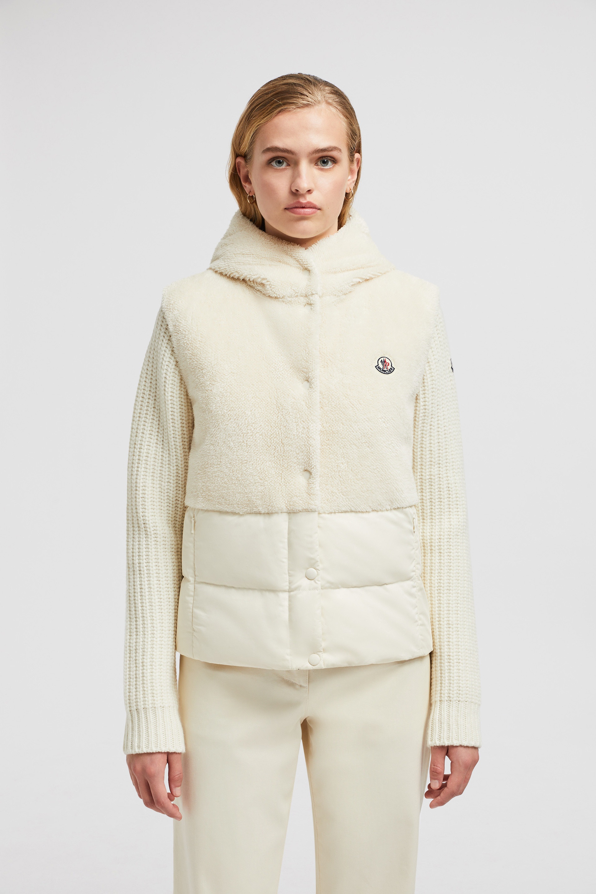 Floy Teddy Hooded Down Vest - 3