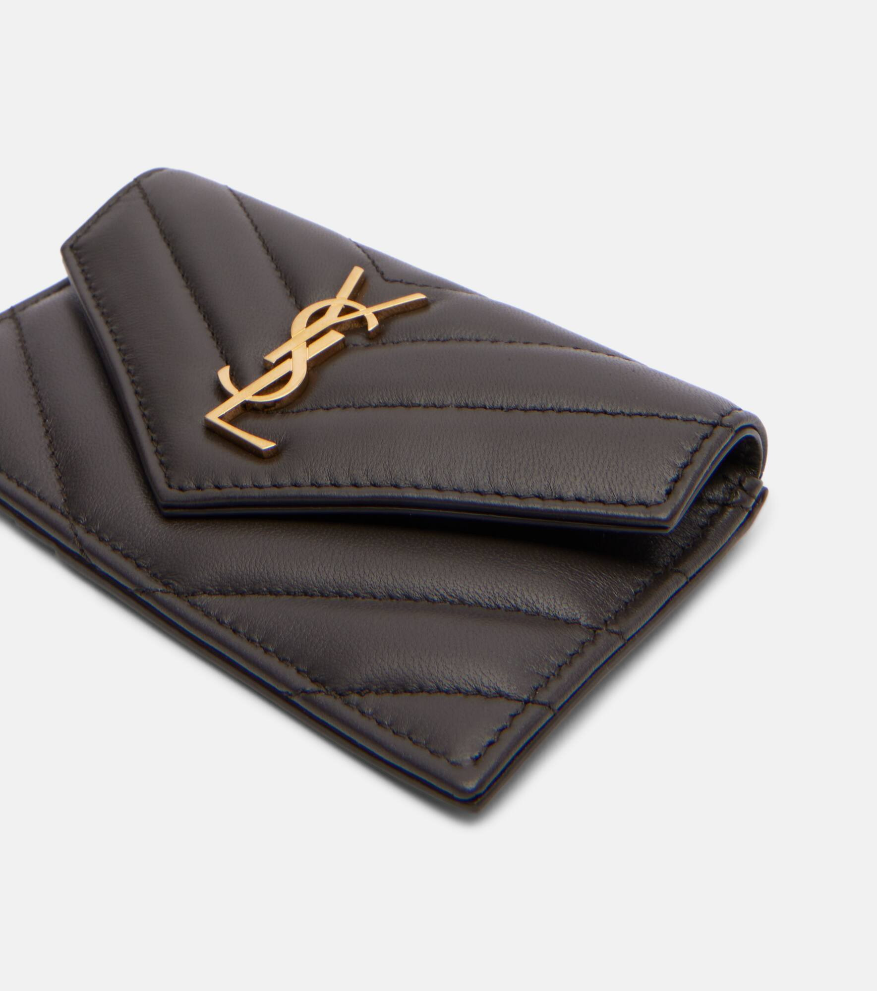 Cassandre matelassé leather card holder - 4