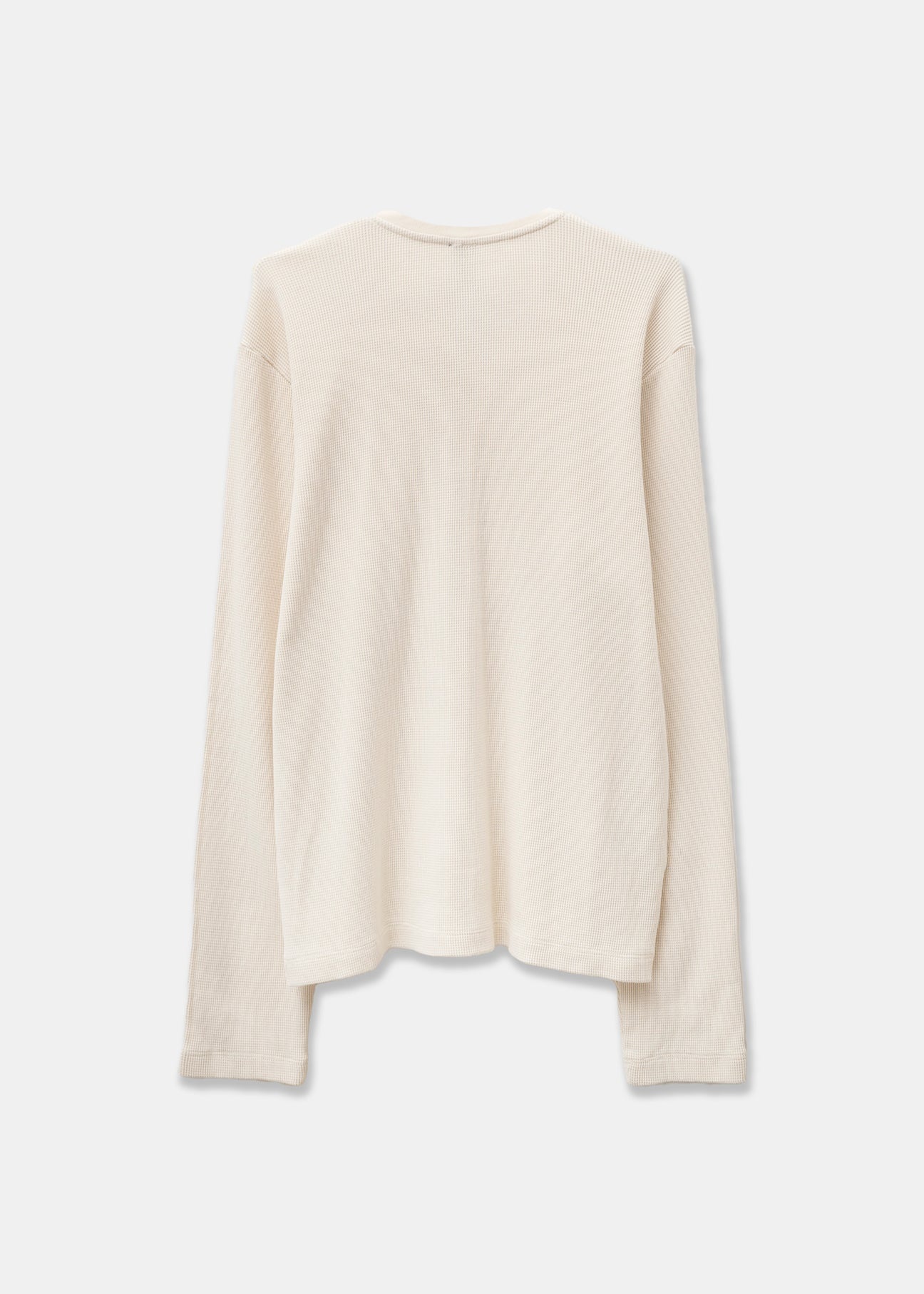 Chrome Hearts Cream Henley Pullover Long Sleeve - 3