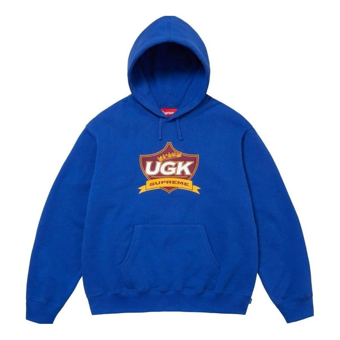 Supreme x UGK Hooded Sweatshirt 'Blue Yellow White' SUP-SS24-0141 - 1