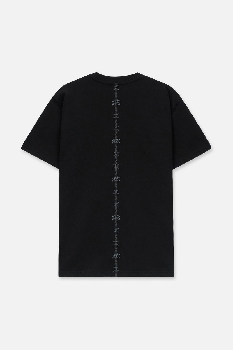 RTA X DDG LIAM SHORT SLEEVE TEE | BLACK BARBWIRE 1