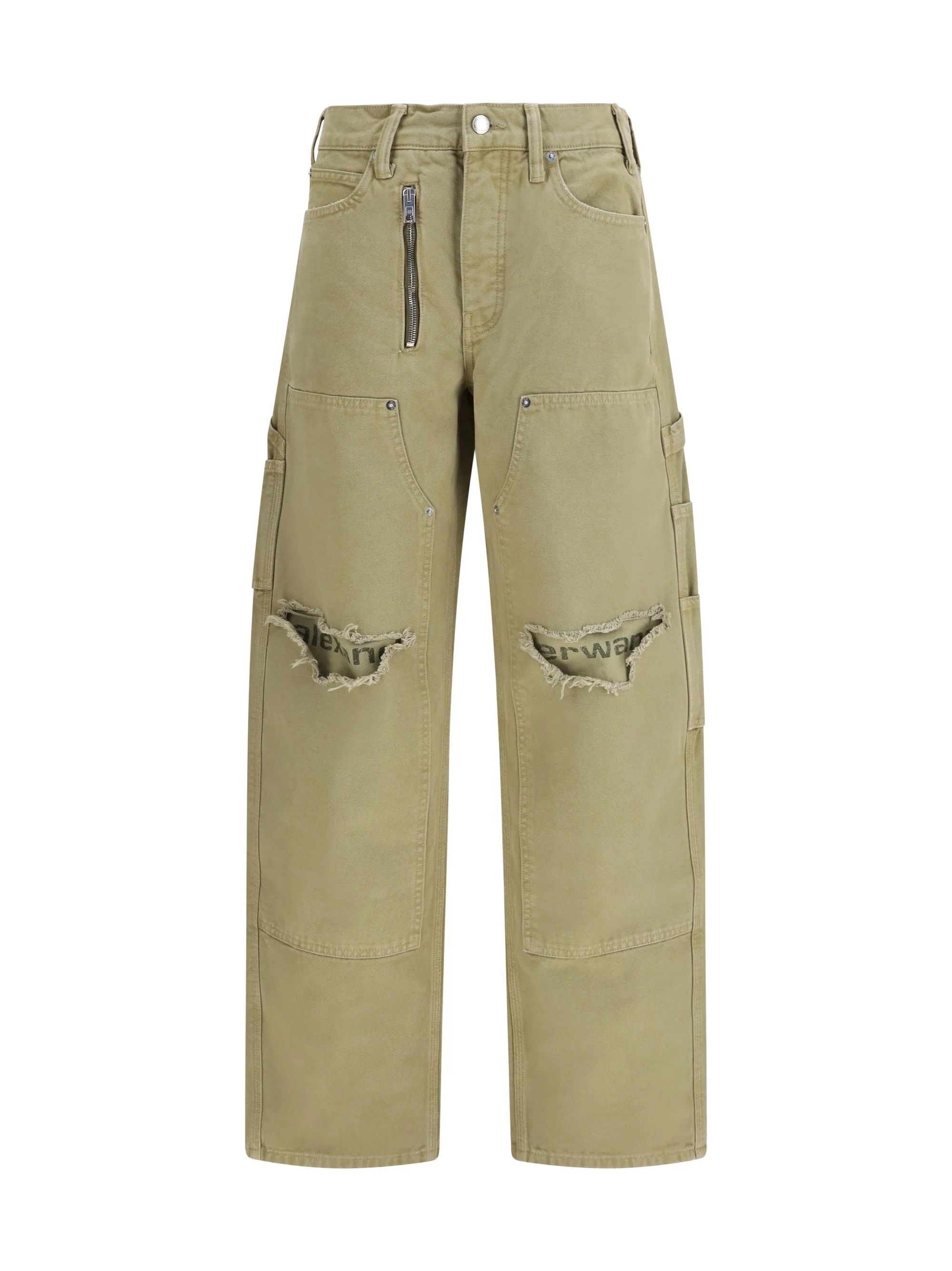 Alexander Wang Women Zip Carpenter Pants - 1