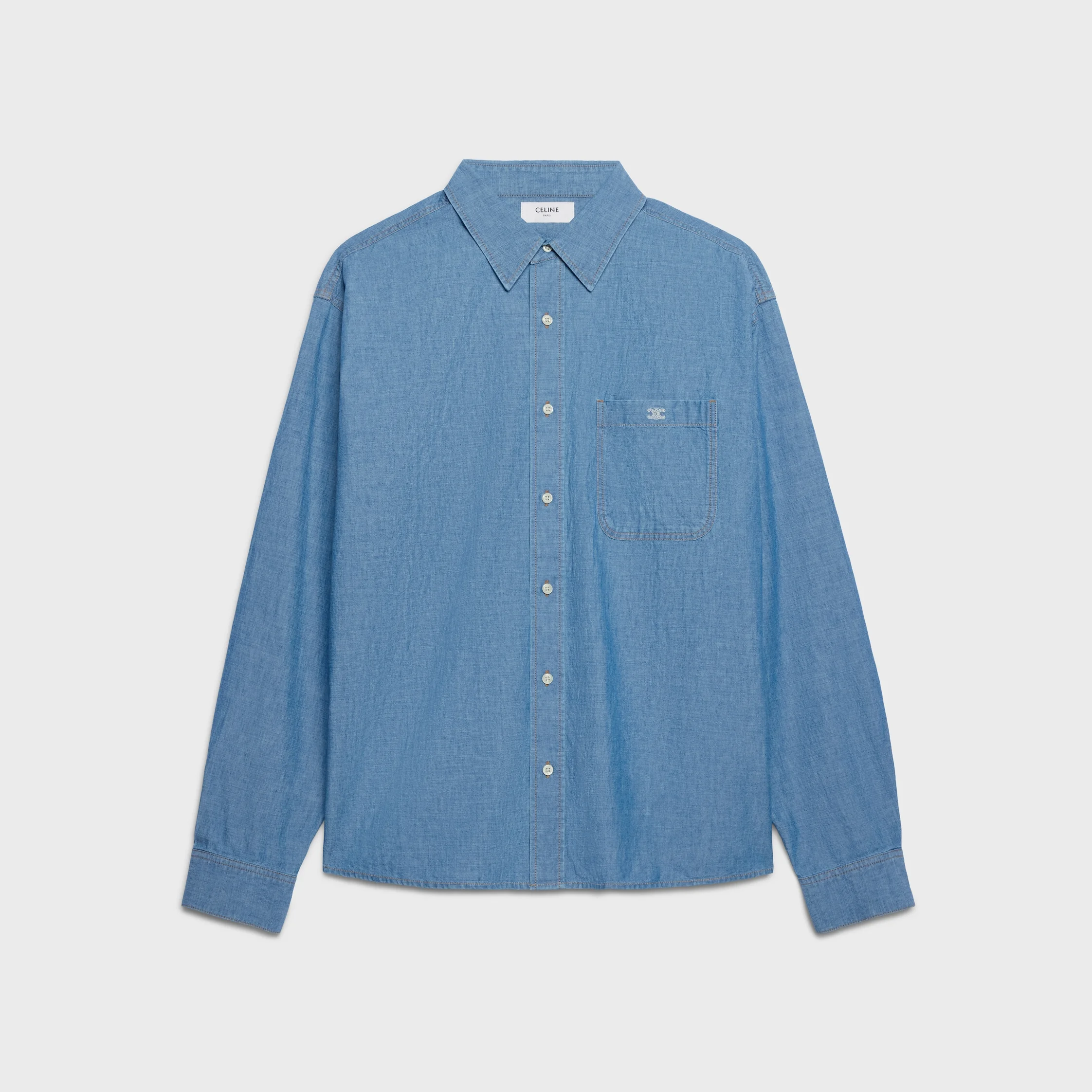 overshirt IN cotton denim - 1