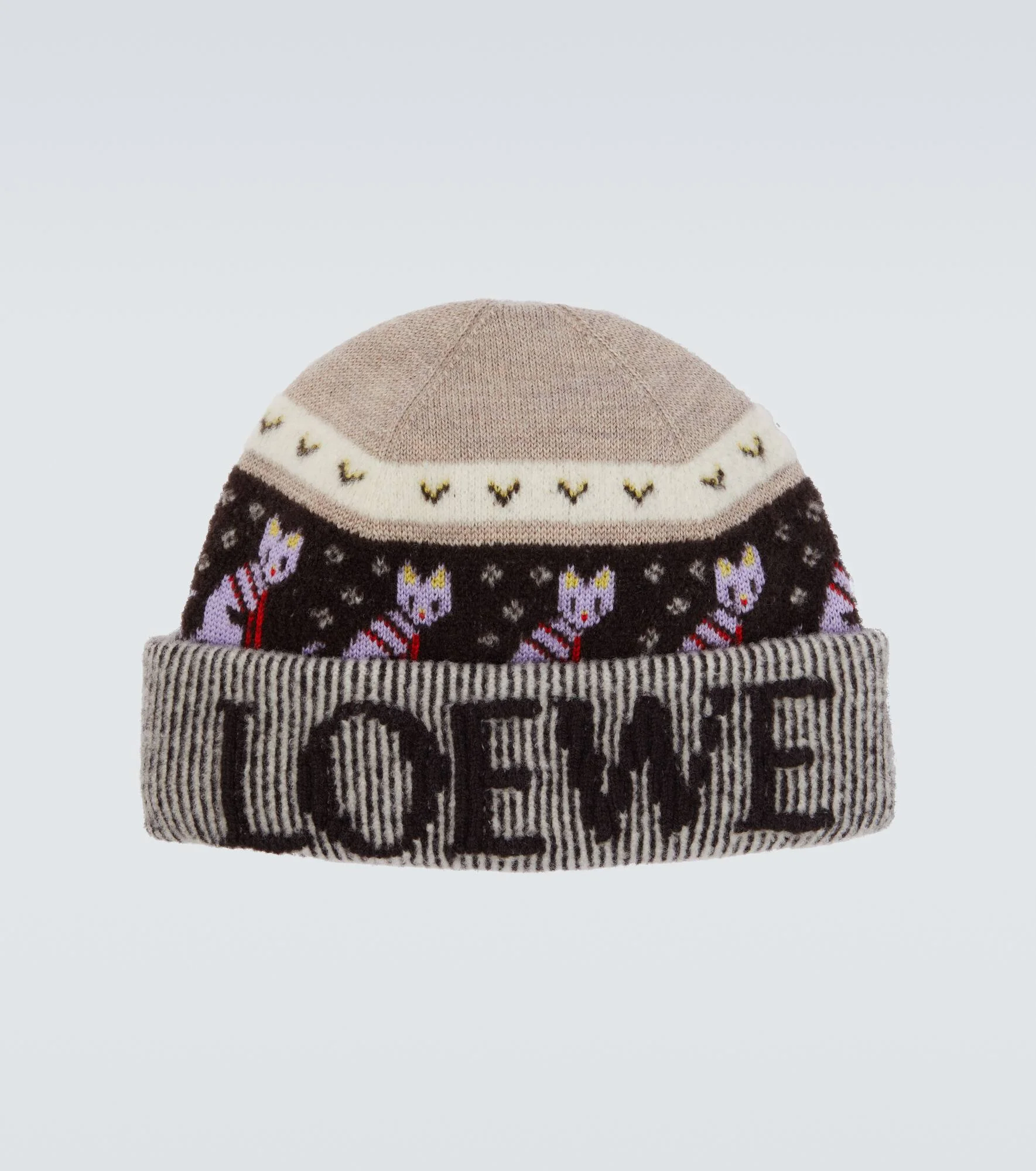 x Louis Wain wool-blend beanie - 1