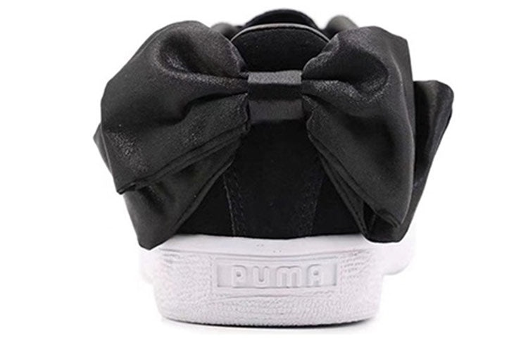 (WMNS) PUMA Suede Bow Wn'S Black 367317-04 - 4