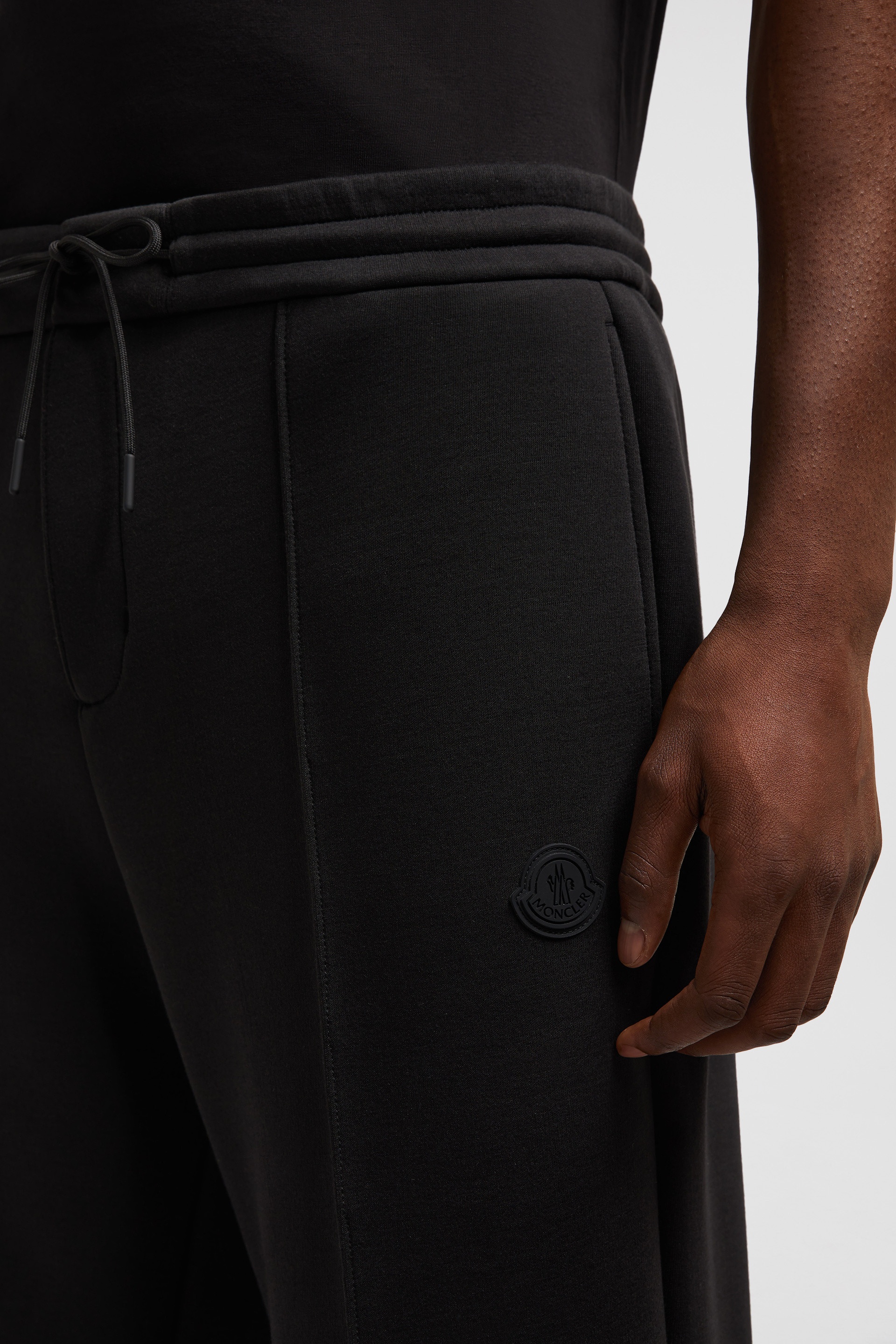 Logo Patch Cotton & Neoprene Sweatpants - 6