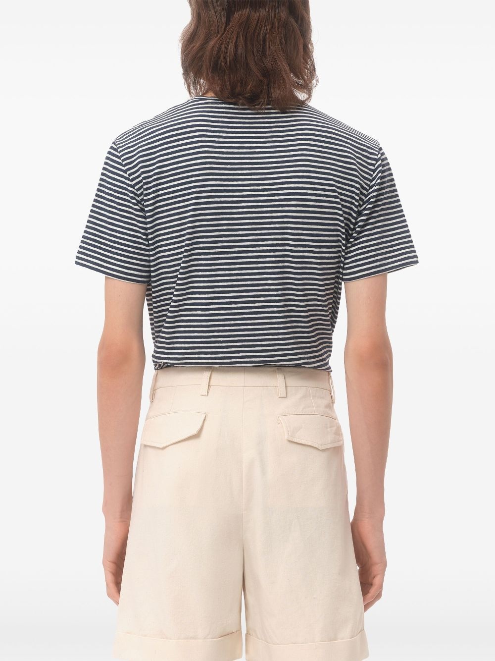 striped T-shirt - 5