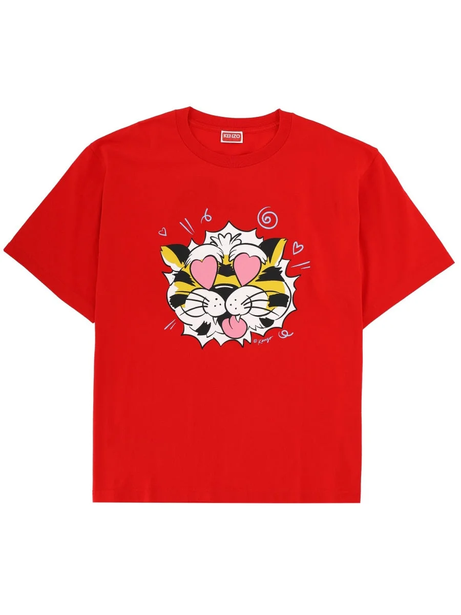 Kenzo Men "Kenzo Wild Tiger" T-Shirt - 1