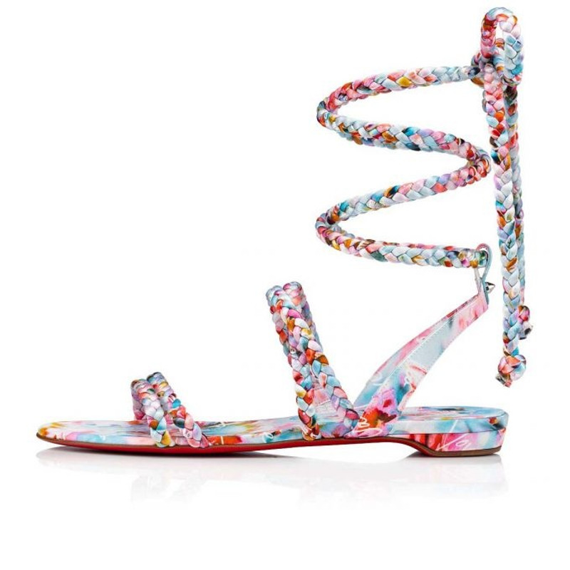 Christian Louboutin Maryam Sandal MULTI/LIN MULTI outlook