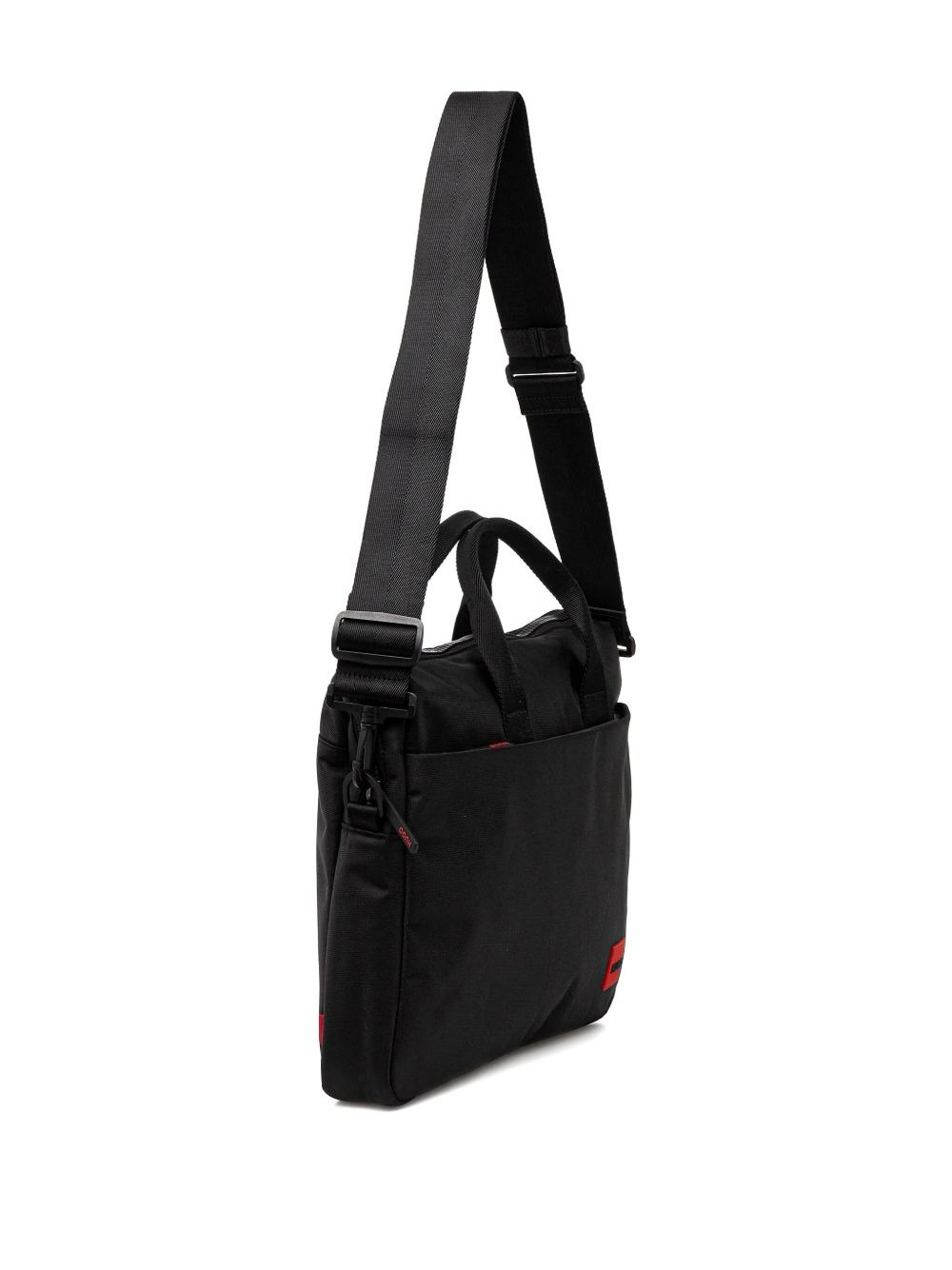 logo-patch laptop bag - 2