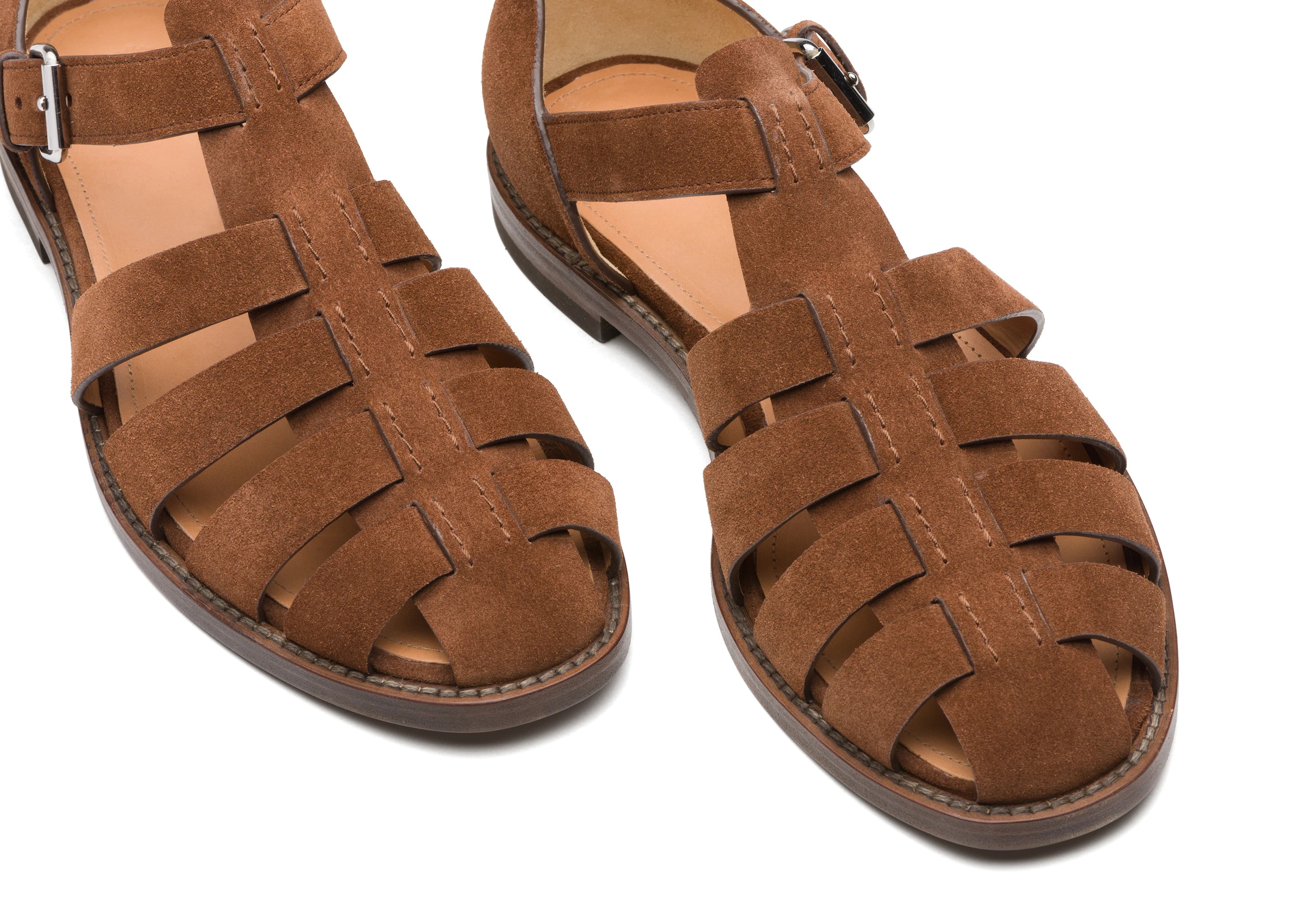 Fisherman
Suede Sandal Burnt - 4