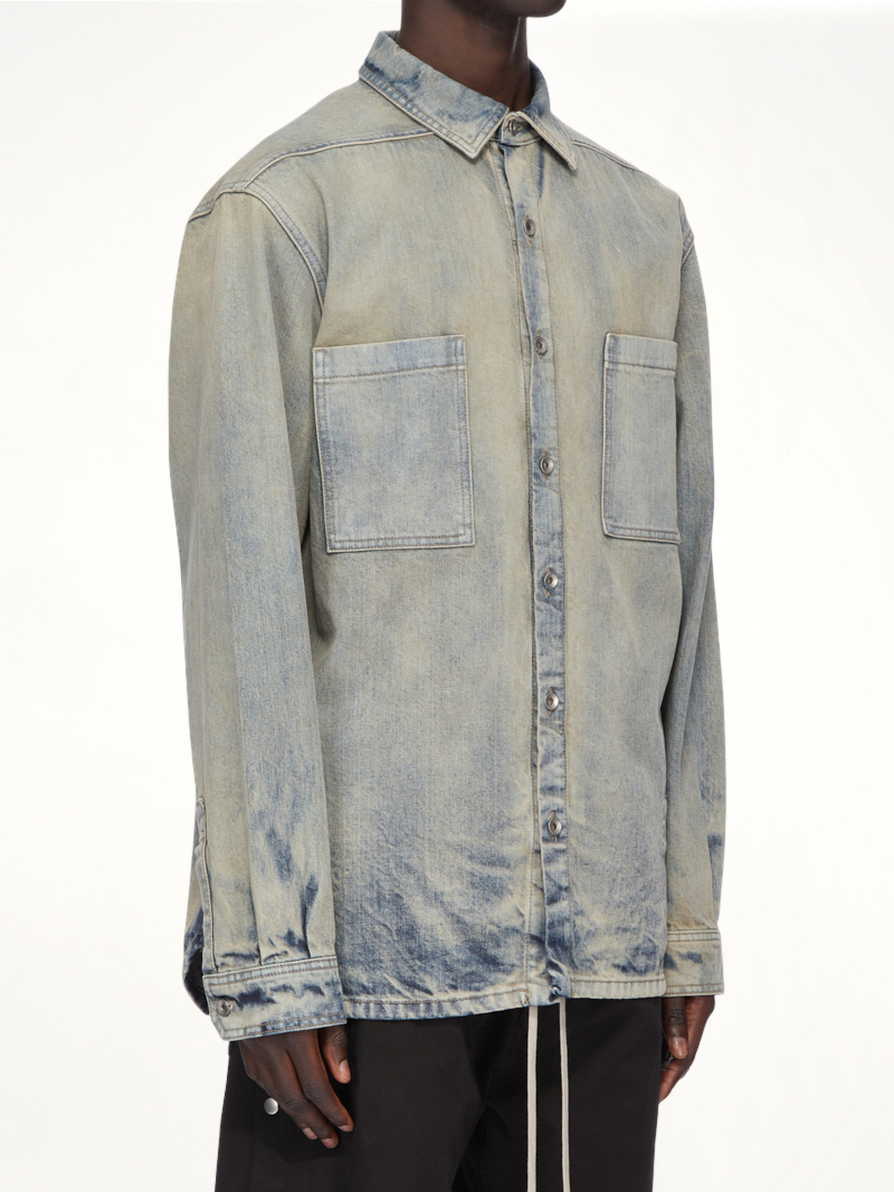 Jumbo Outershirt in Mineral Pearl - 5