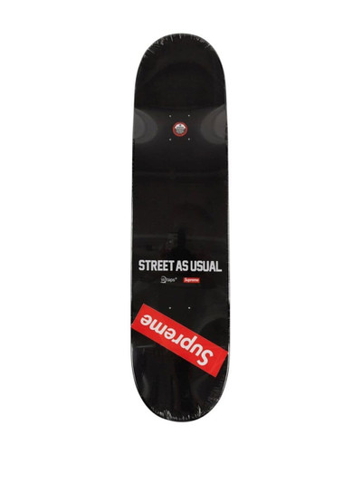 Supreme x WTAPS Sic'em! skateboard deck outlook