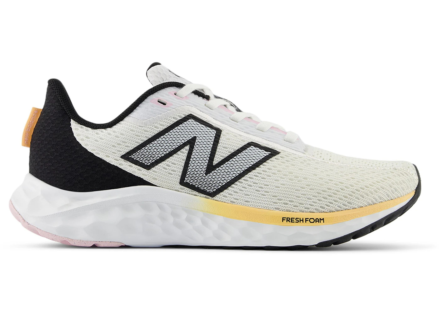 New Balance Fresh Foam Arishi v4 White Black Peach Blossom (Women's) - 1