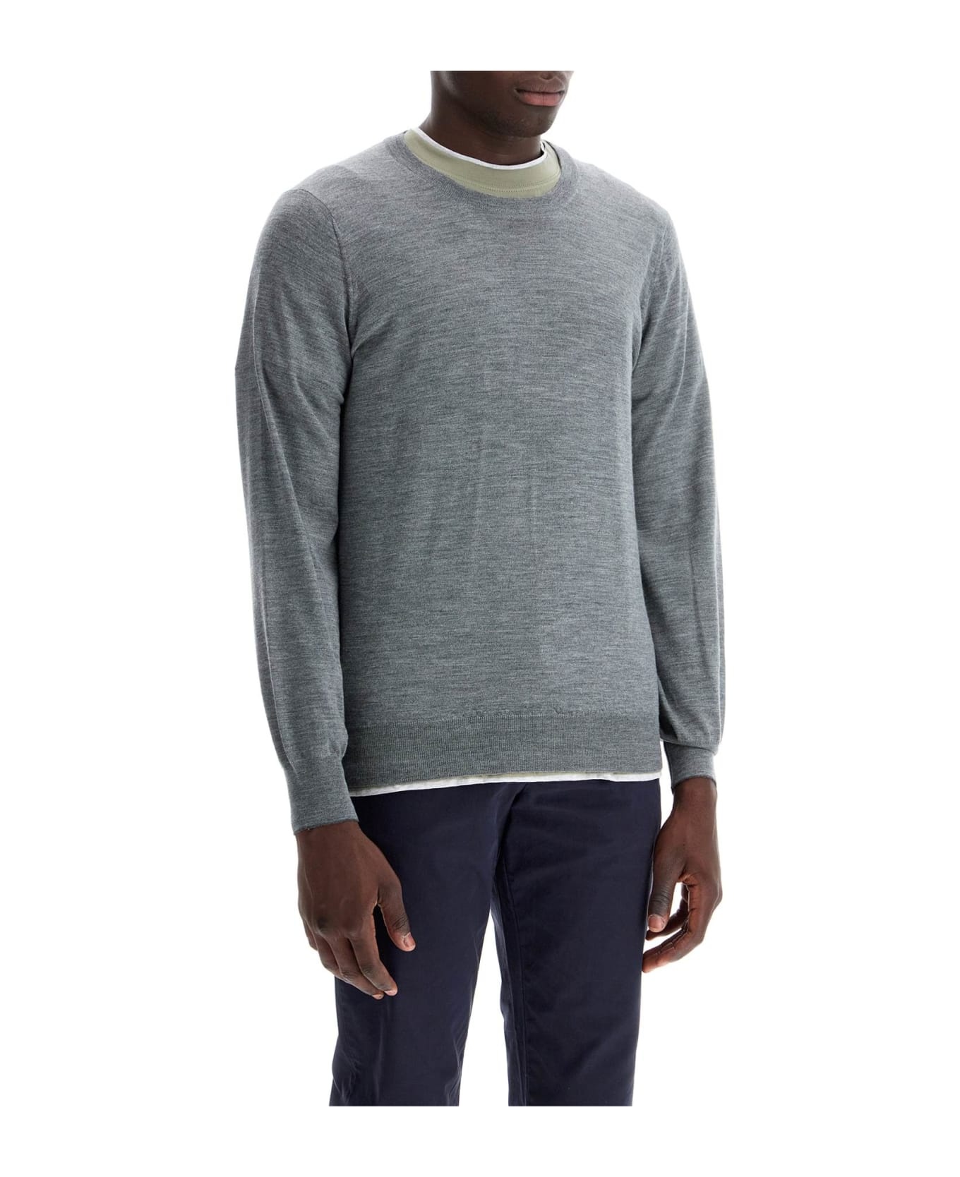 Fine Wool-cashmere Sweater - 2