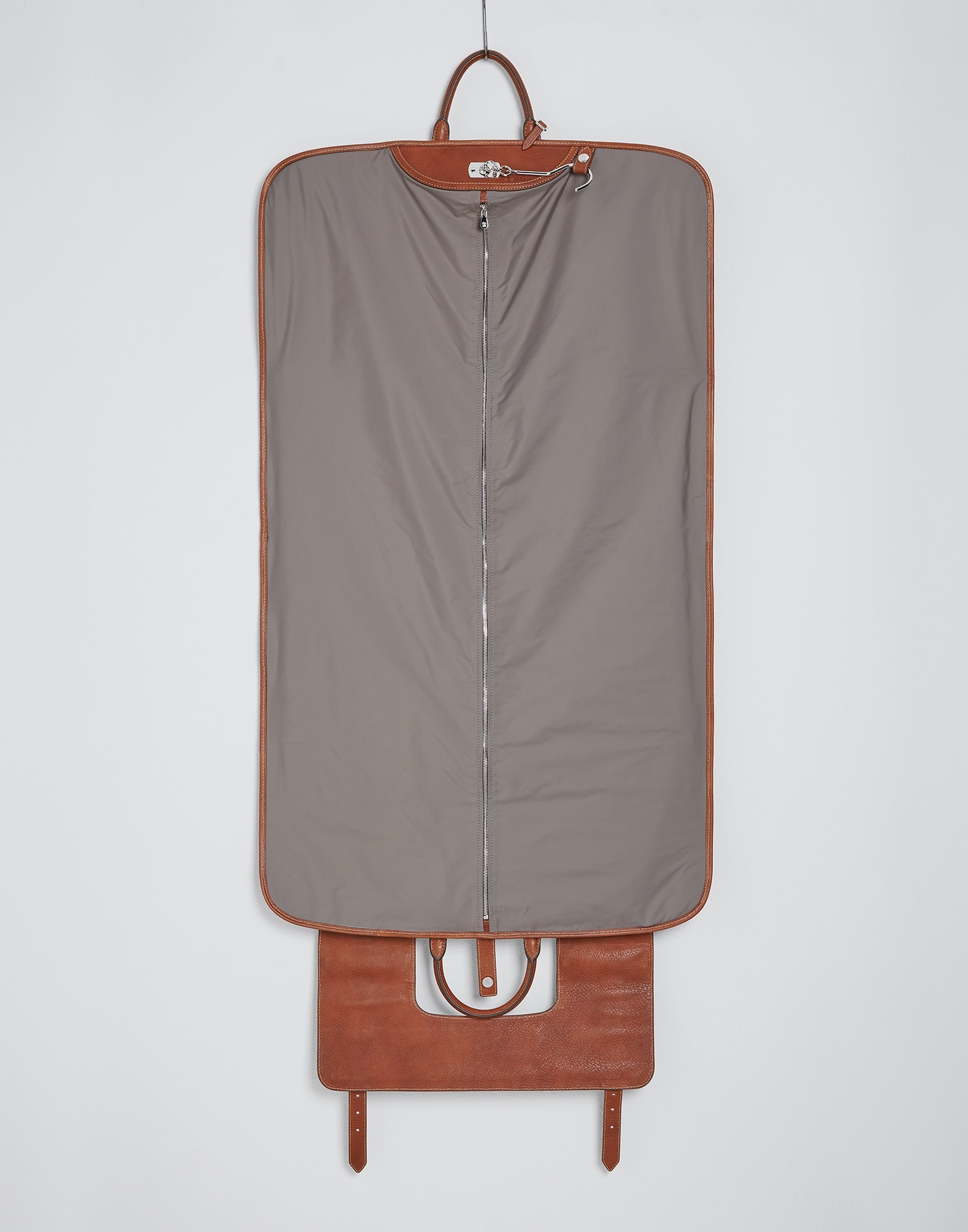 Grained calfskin suit carrier - 5