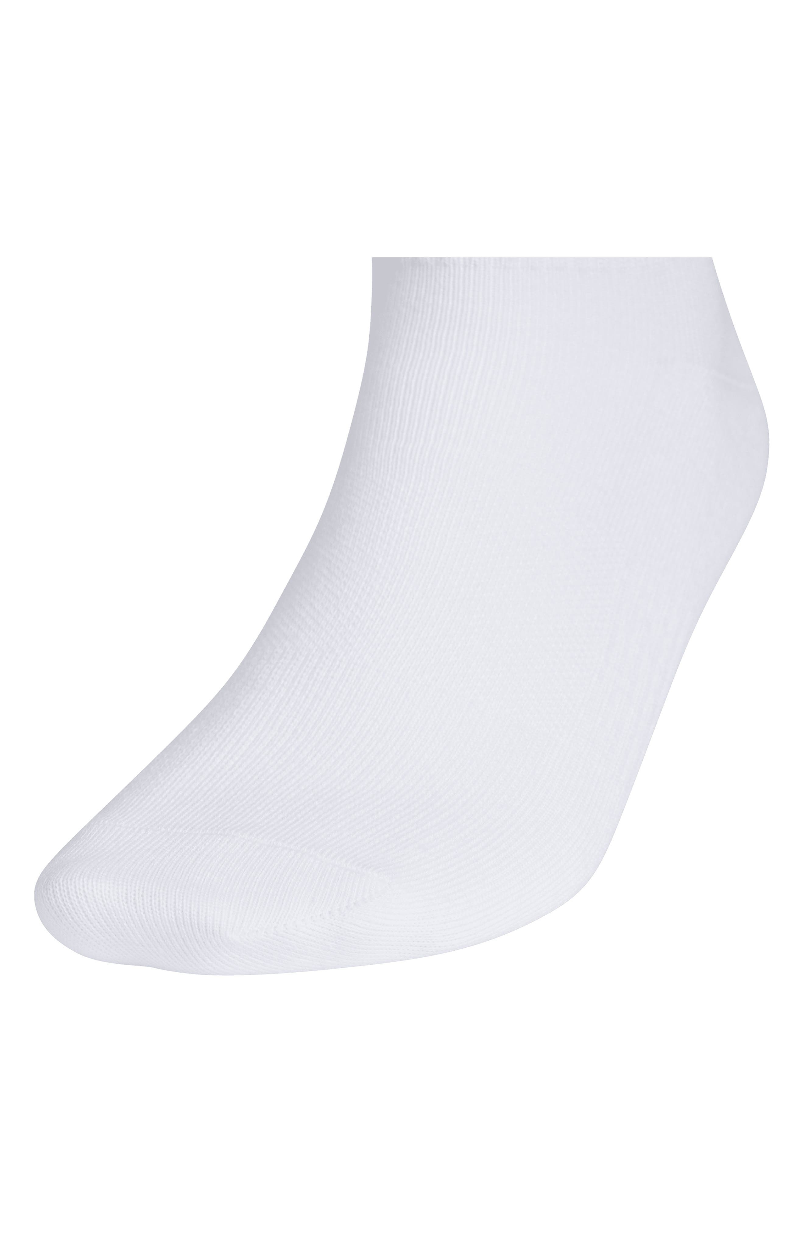 adidas Gender Inclusive Originals Superlit Assorted 6-Pack Quarter Socks in White/Black at Nordstrom - 5