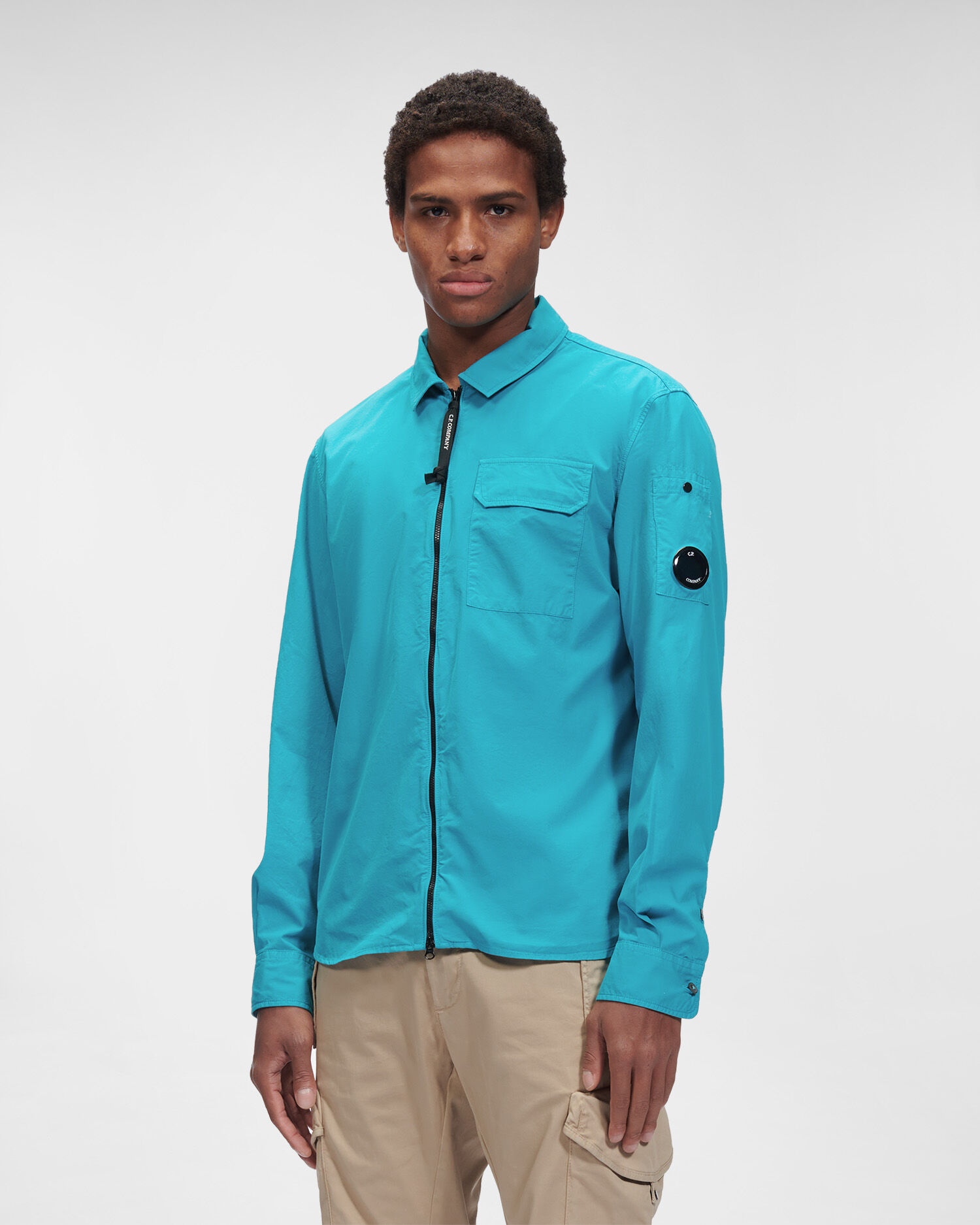 Gabardine Zipped Shirt - 2