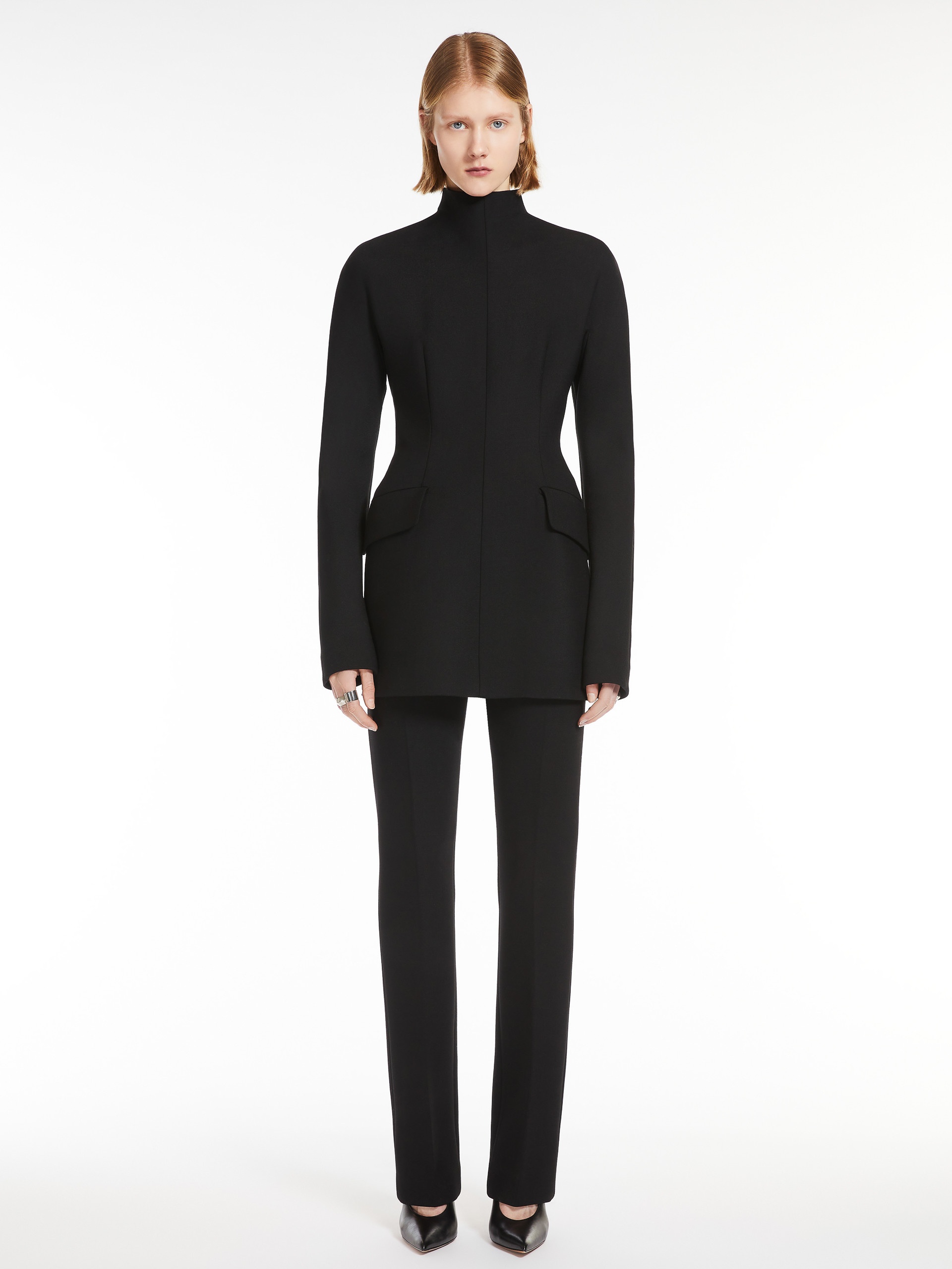 TEORIA12 Stretch gabardine trousers - 2