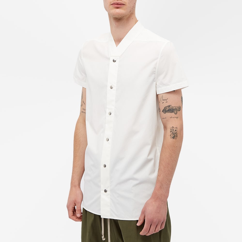 Rick Owens Short Sleeve Vacation Shirt - 4