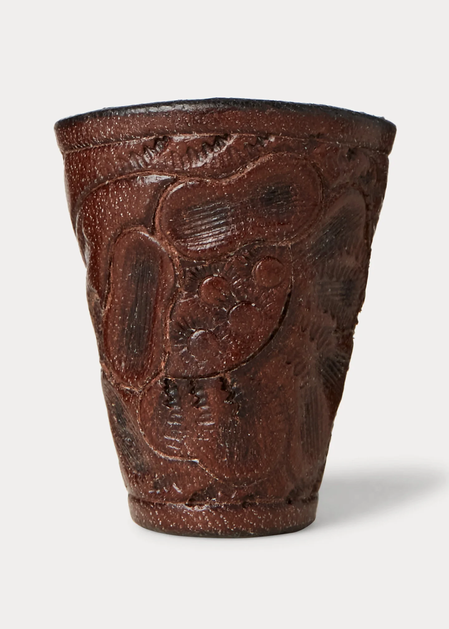 Hand-Tooled Leather Bandanna Slider - 1