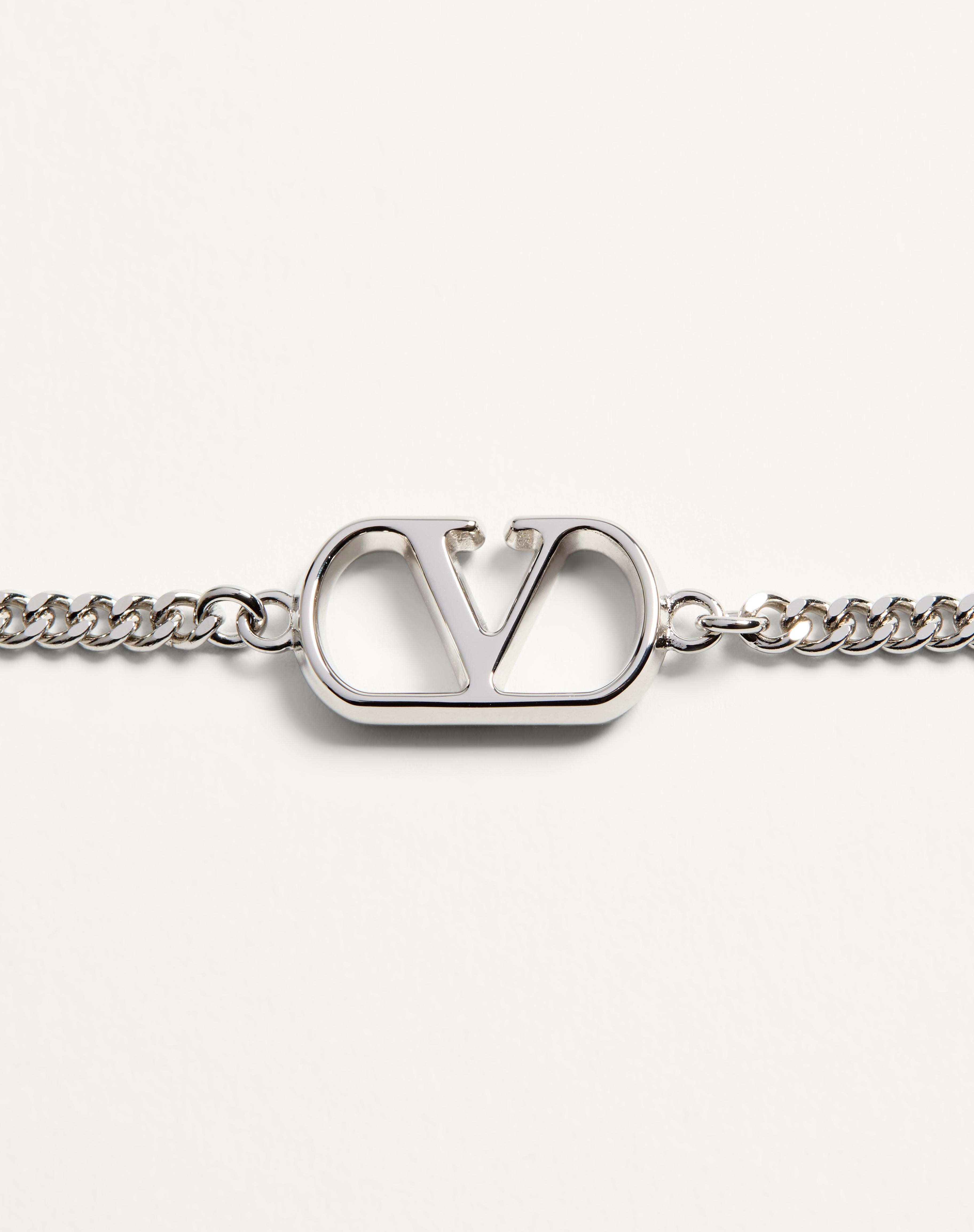 VALENTINO GARAVANI VLOGO SIGNATURE METAL BRACELET - 4