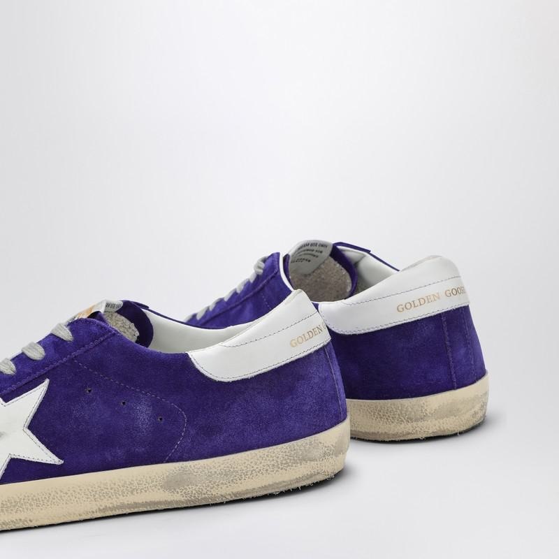 Golden Goose Super-Star Iris/White/Grey Sneakers - 6