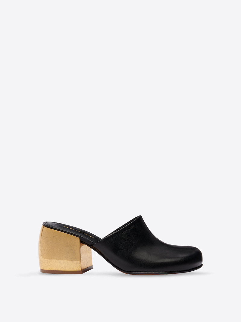 Dries Van Noten LEATHER MULES outlook