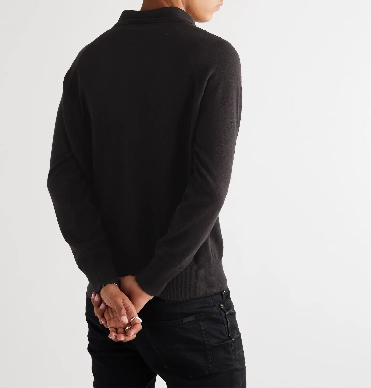 Cashmere Polo Shirt - 4