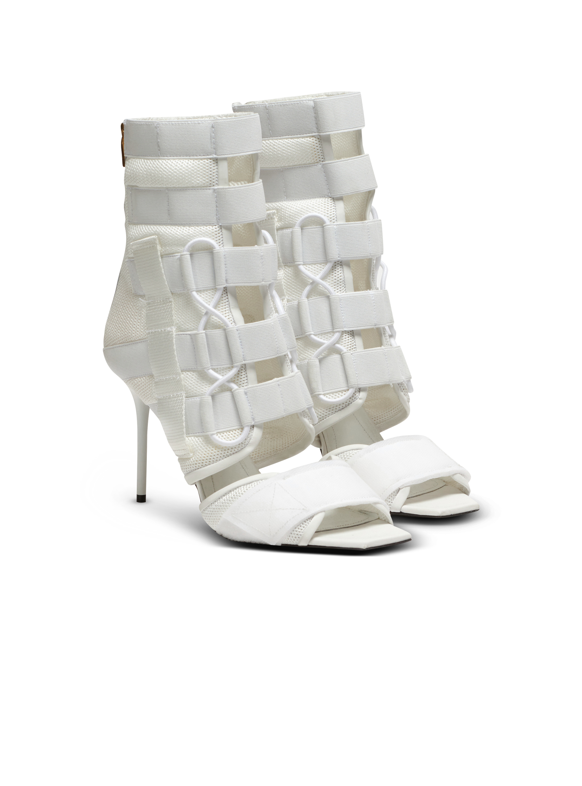 Uma sandals in velcro and mesh - 2