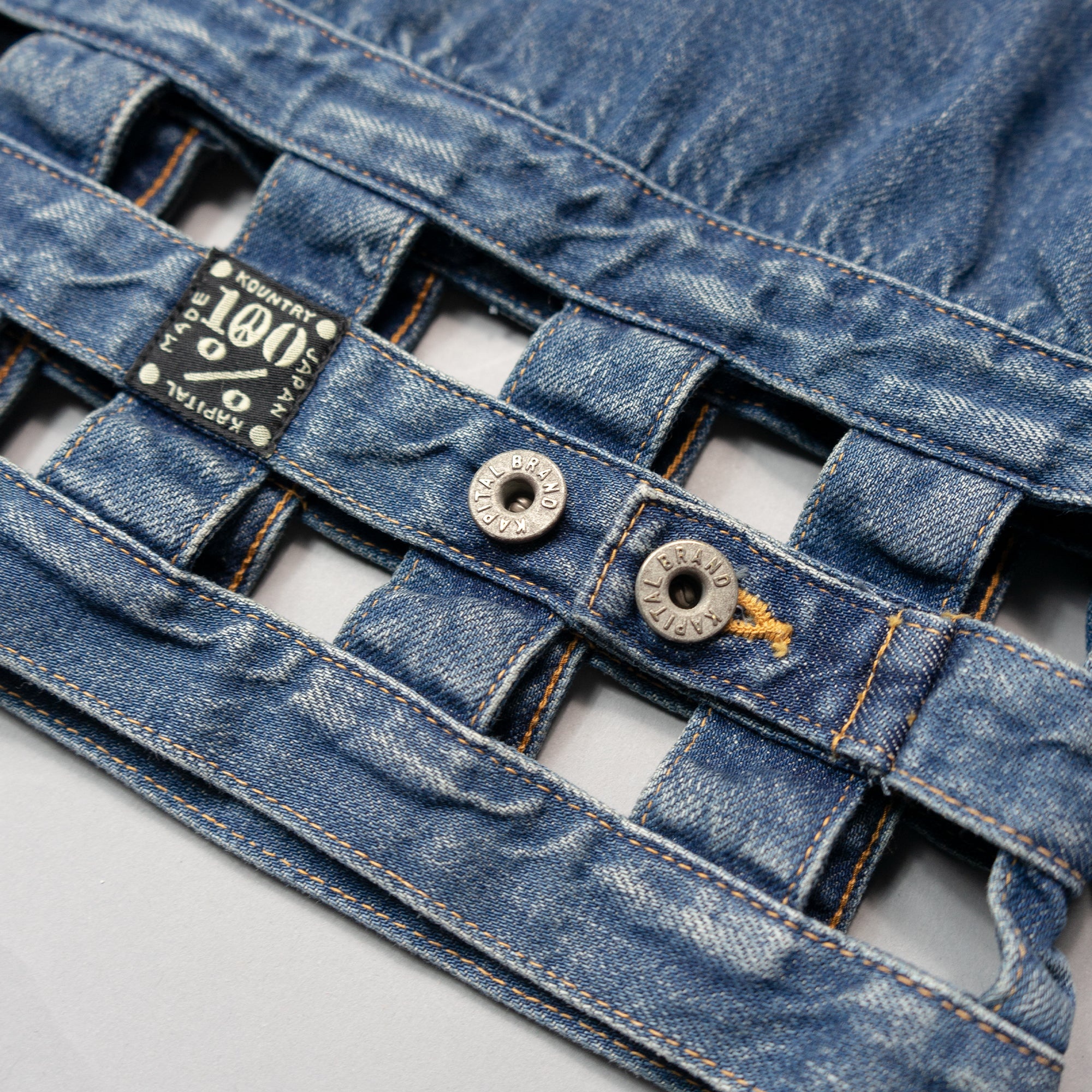 11.5oz DENIM WINDOWPANE 1st JACKET - 5