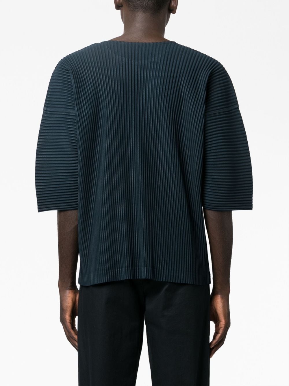 knitted short-sleeved T-shirt - 4
