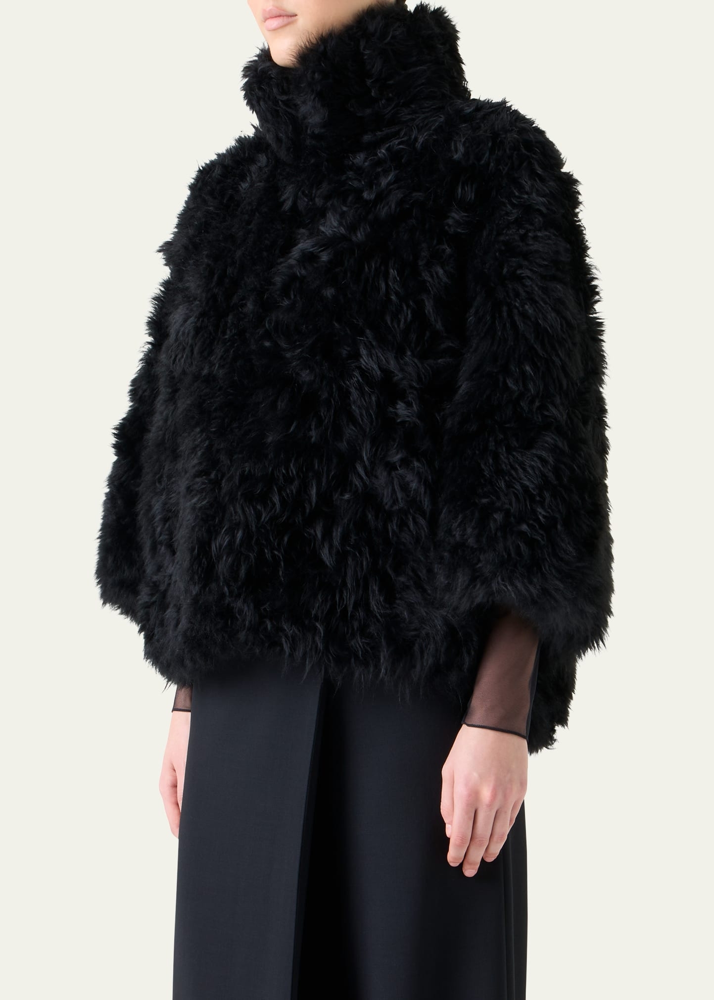Phila Kid Goat Shearling Jacket - 4