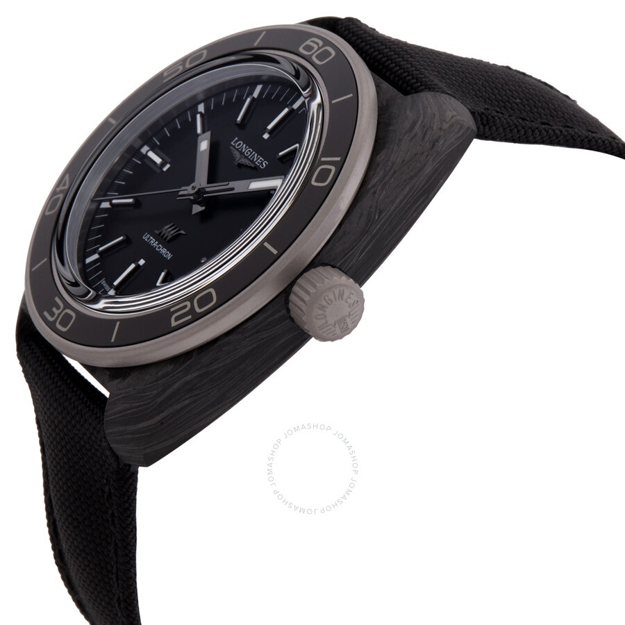 Longines Ultra-Chron Carbon Automatic Anthracite Dial Men's Watch L28394522 - 2