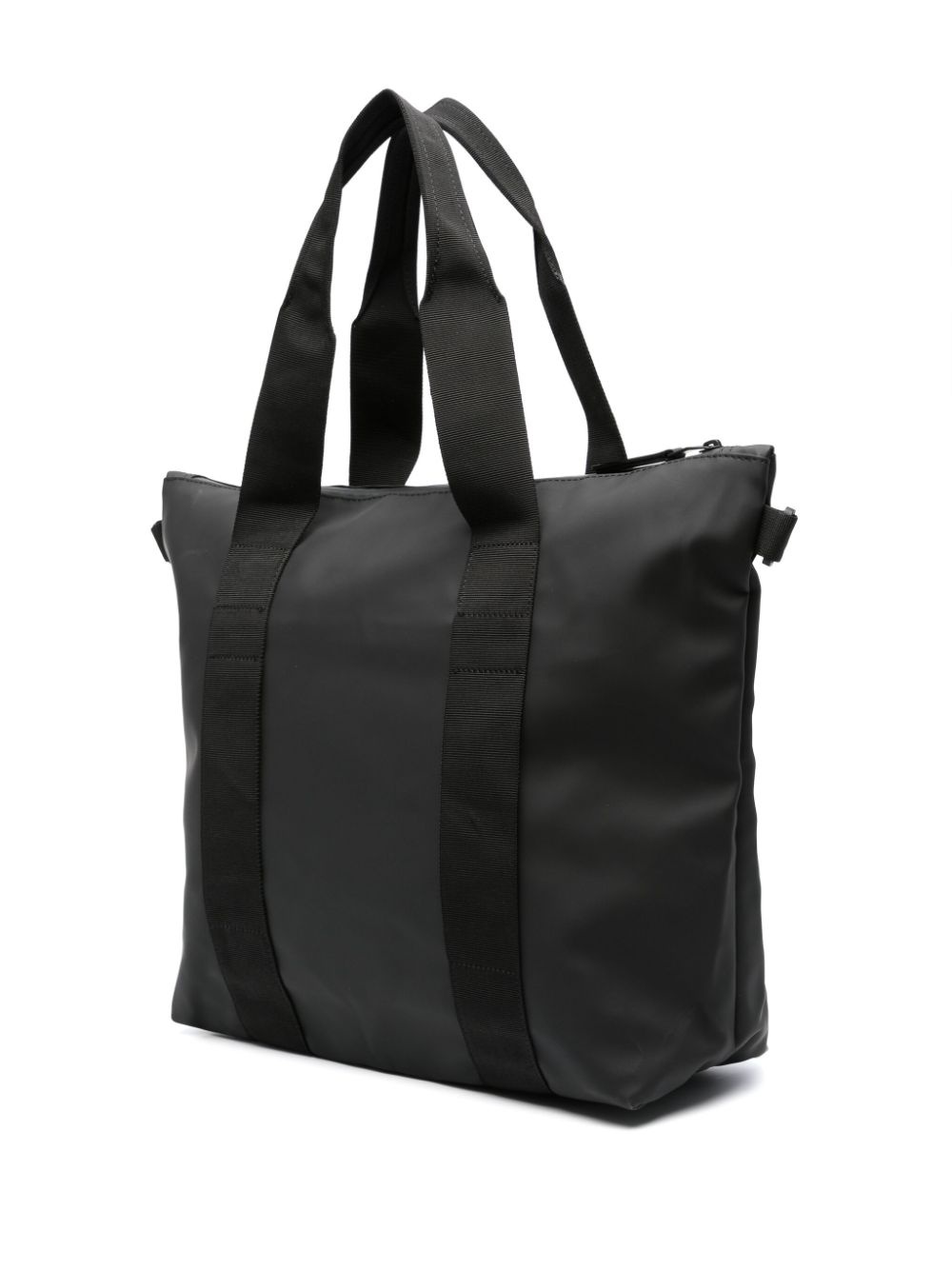 Mini faux-leather tote bag - 2