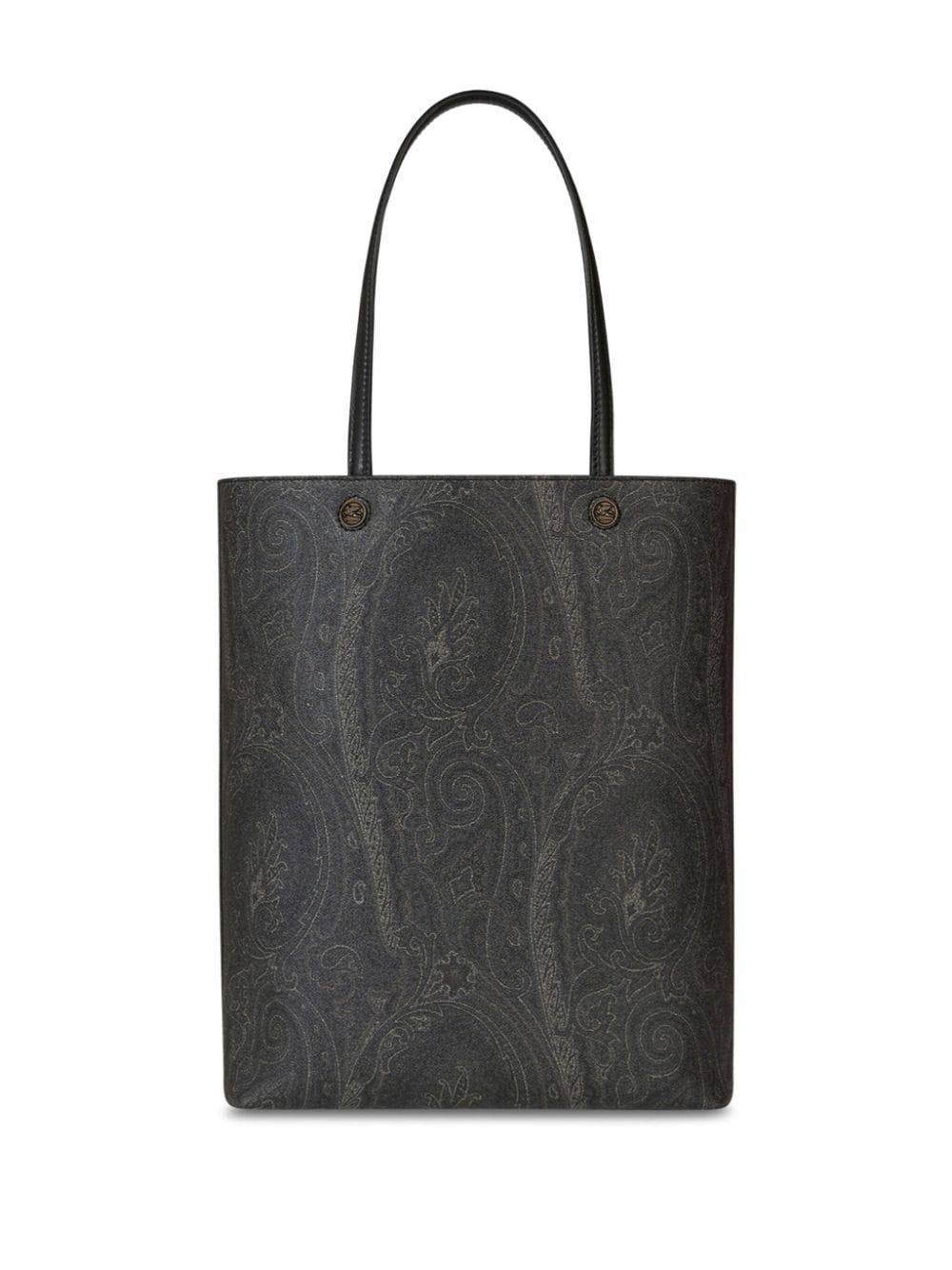 paisley-print open-top tote bag - 2