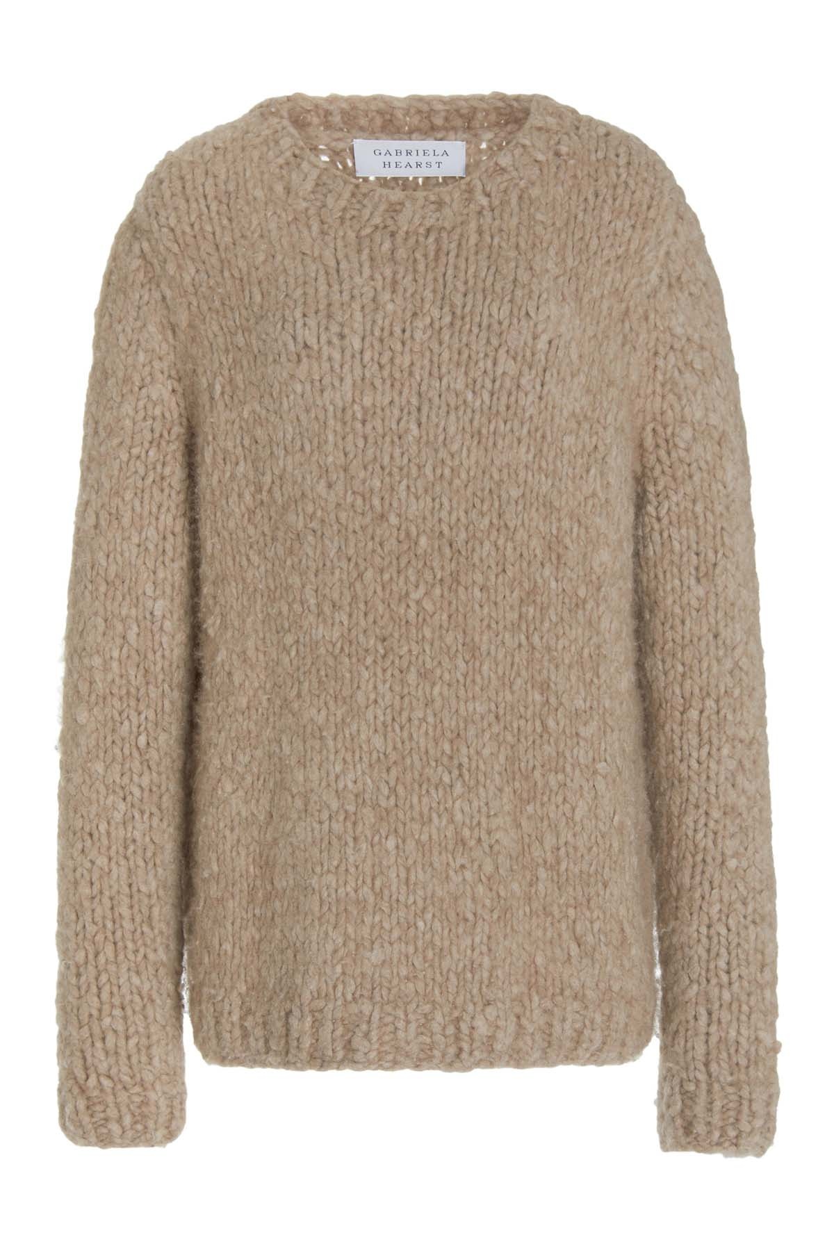 Lawrence Knit Sweater in Oatmeal Welfat Cashmere - 1