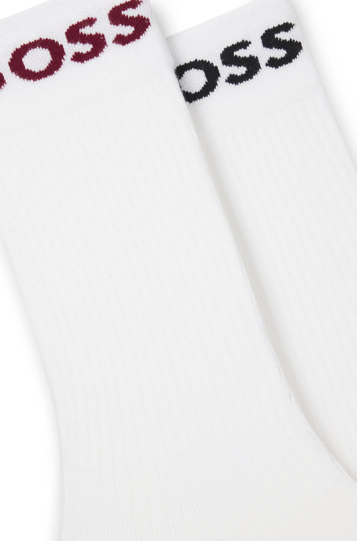TWO-PACK OF QUARTER-LENGTH SOCKS IN STRETCH FABRIC - 2